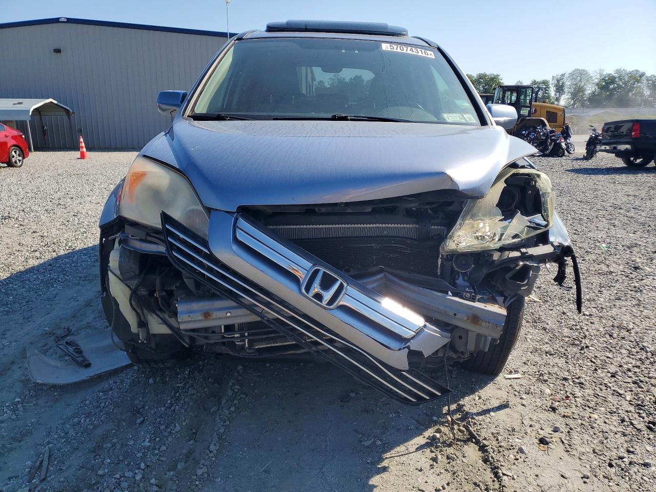 2008 Honda Cr-v Exl Blue vin: JHLRE48778C017764