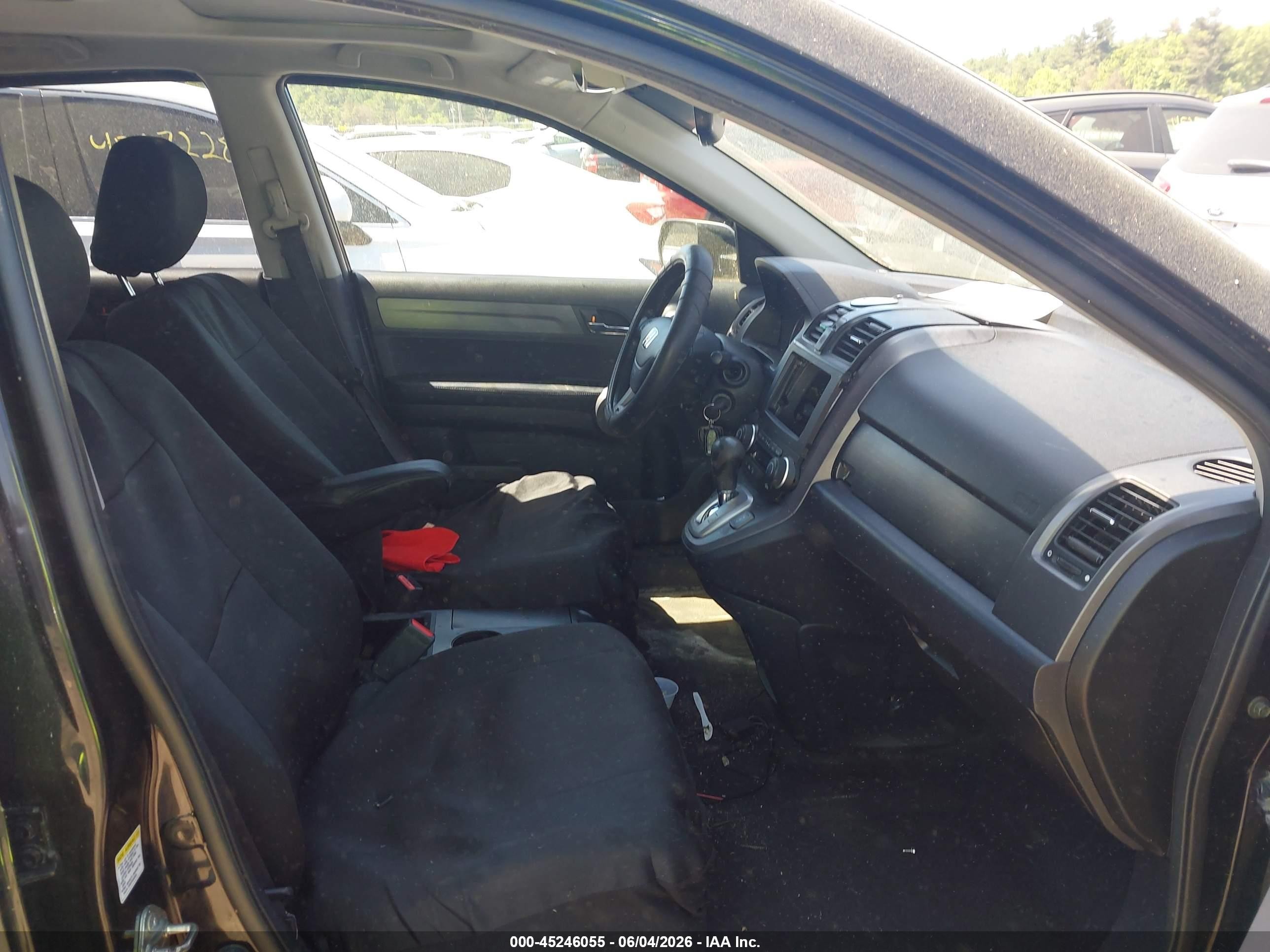 2008 Honda Cr-v Ex-l Black vin: JHLRE48778C022558