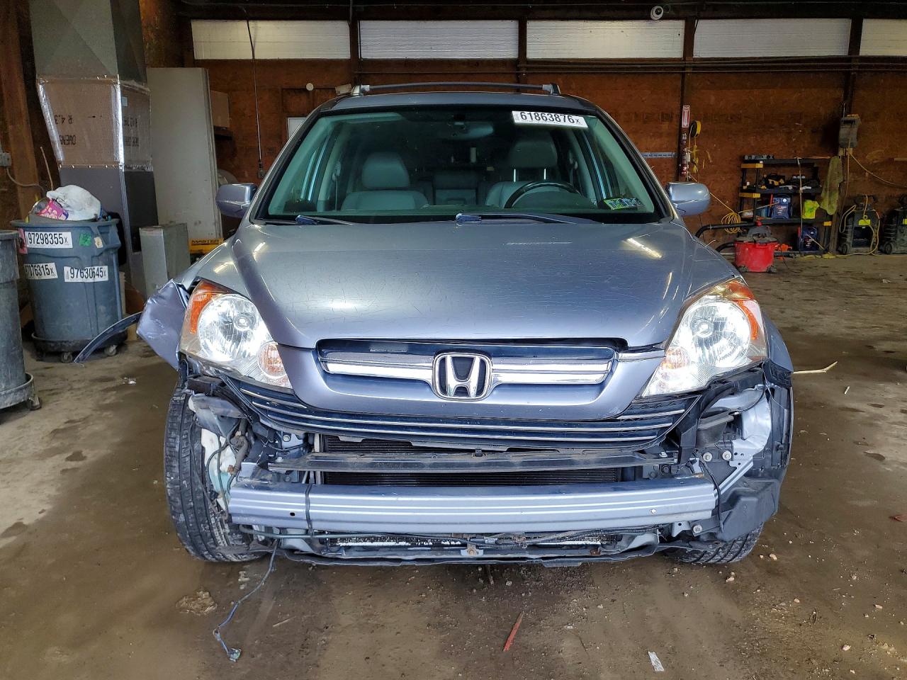 2008 Honda Cr-v Exl Silver vin: JHLRE48778C024309
