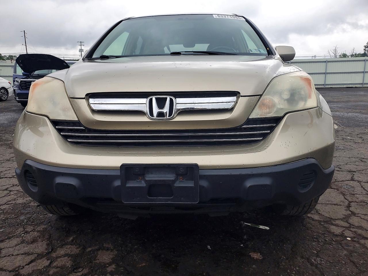 2008 Honda Cr-v Exl Tan vin: JHLRE48778C036282