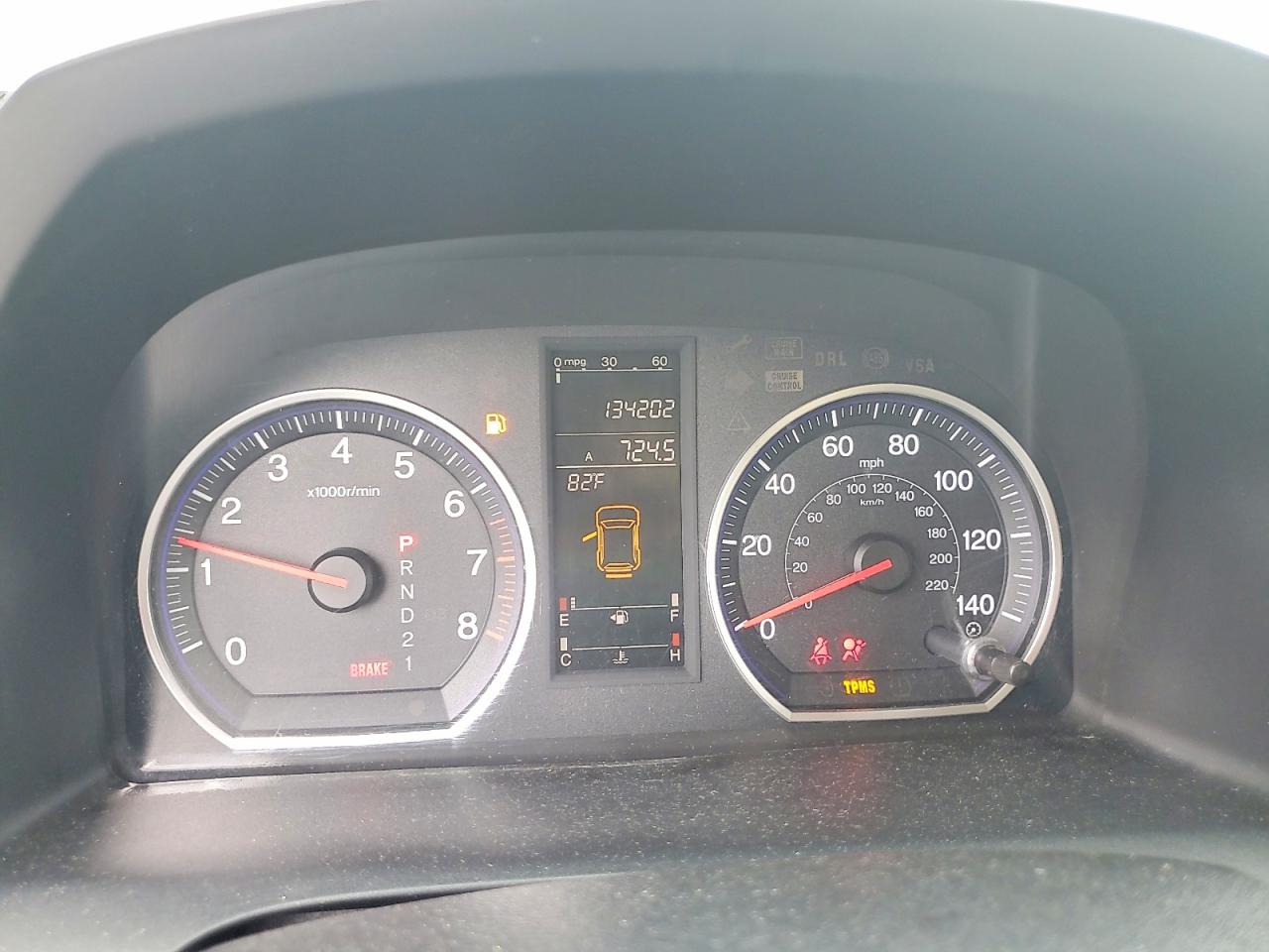 2008 Honda Cr-v Exl Tan vin: JHLRE48778C036282