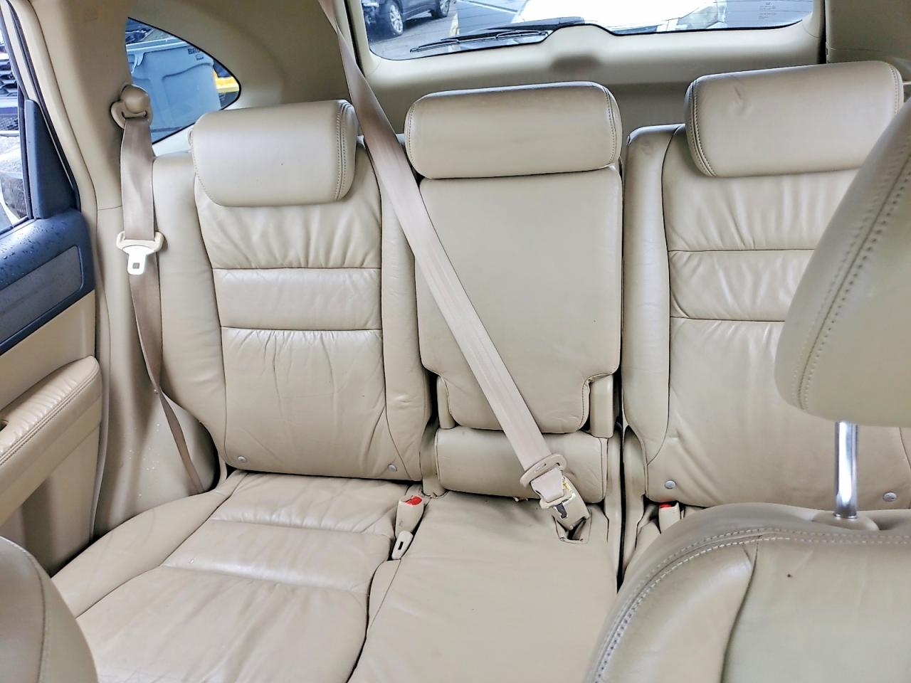 2008 Honda Cr-v Exl Tan vin: JHLRE48778C036282