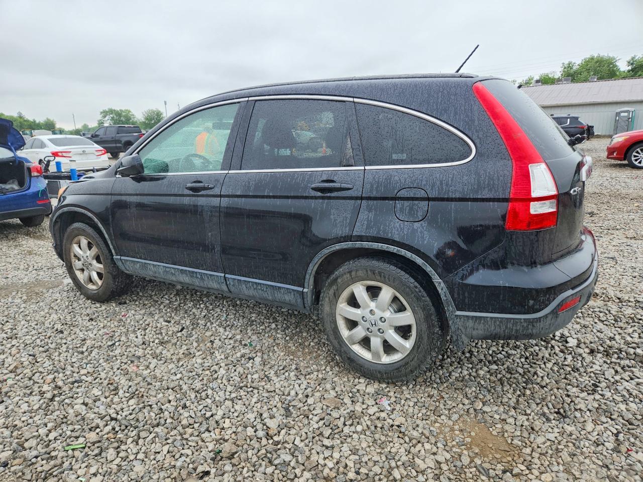 2008 Honda Cr-v Exl Black vin: JHLRE48778C039232