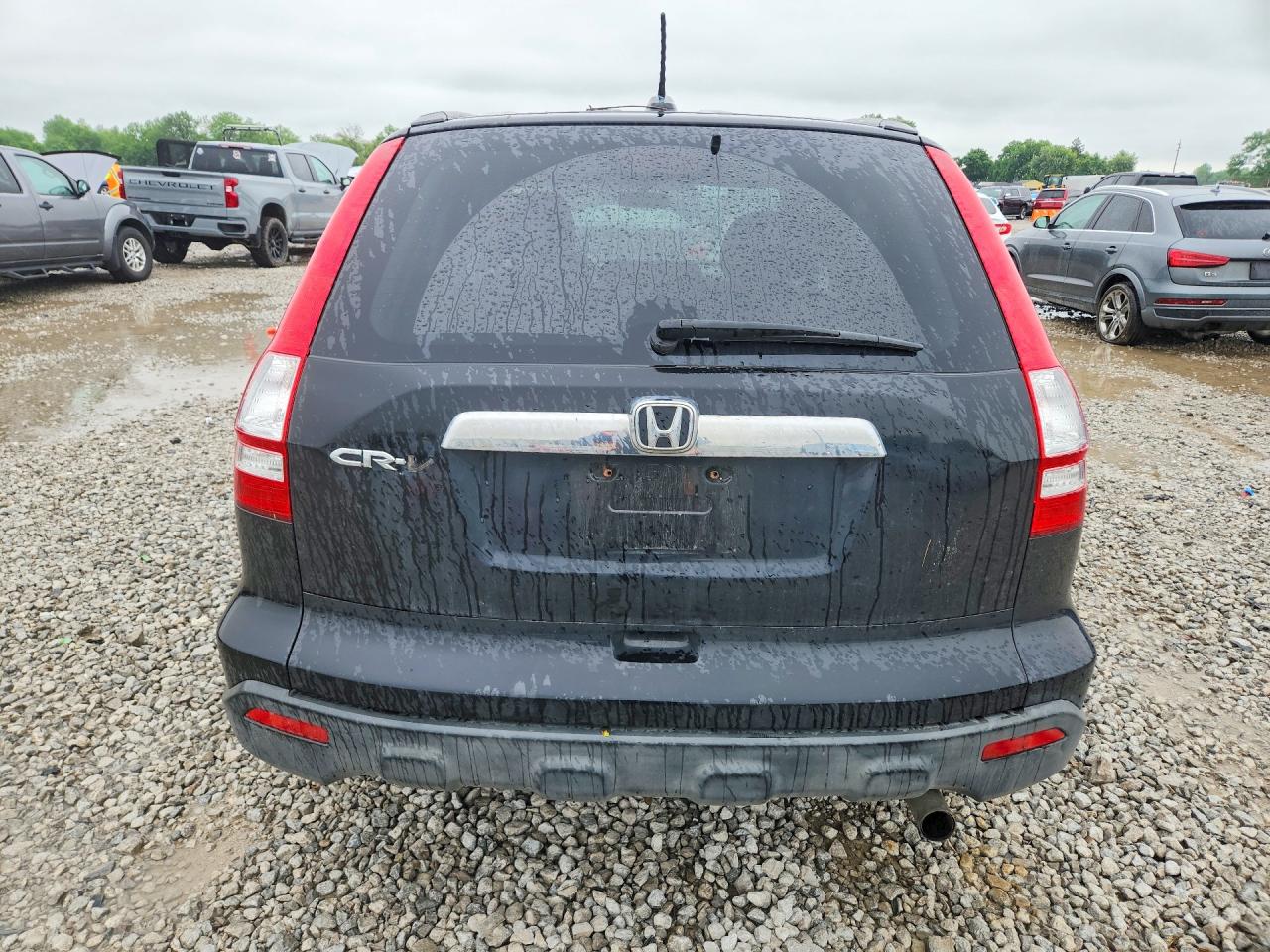 2008 Honda Cr-v Exl Black vin: JHLRE48778C039232