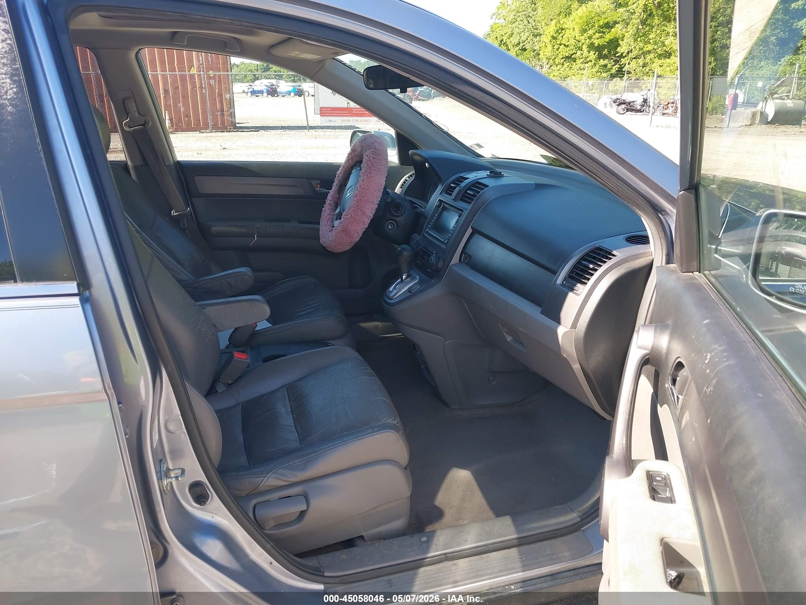 2008 Honda Cr-v Ex-l Blue vin: JHLRE48778C045709