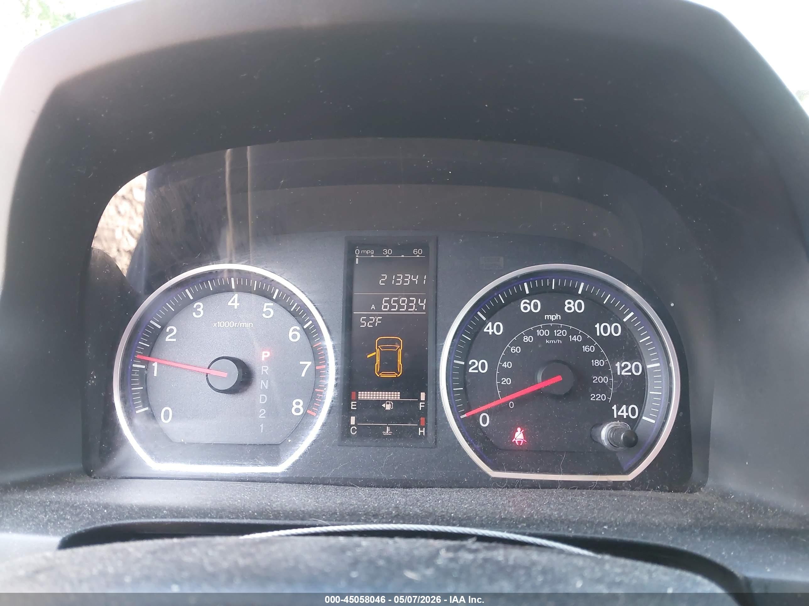 2008 Honda Cr-v Ex-l Blue vin: JHLRE48778C045709
