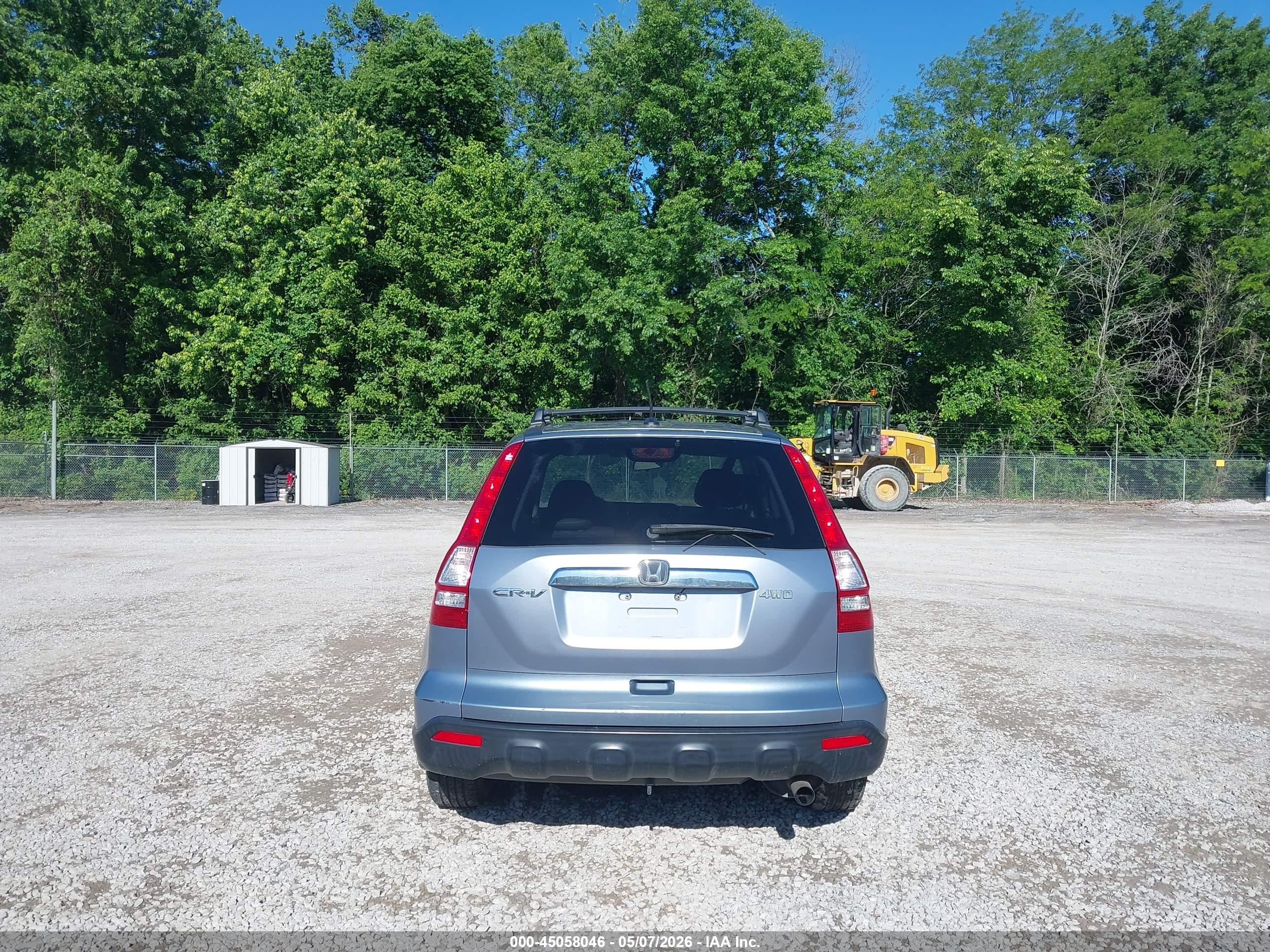 2008 Honda Cr-v Ex-l Blue vin: JHLRE48778C045709