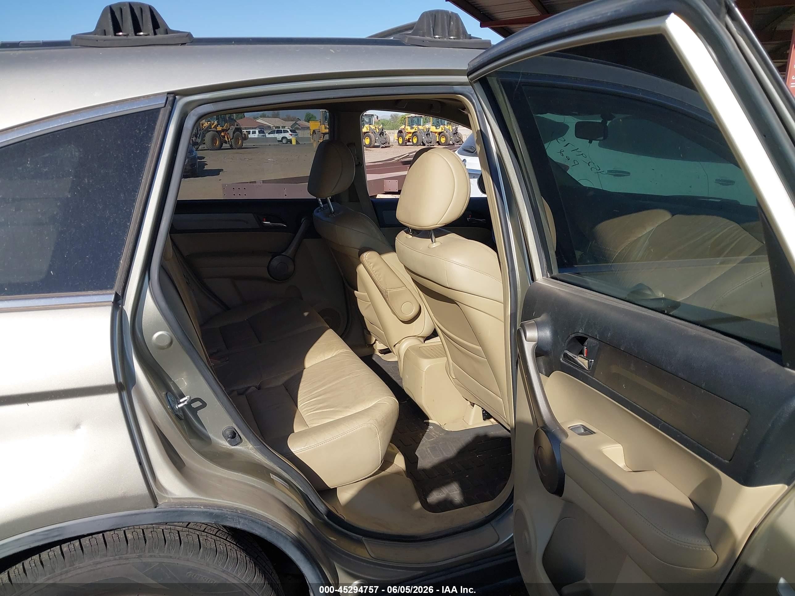 2008 Honda Cr-v Ex-l Золотой vin: JHLRE48778C050439