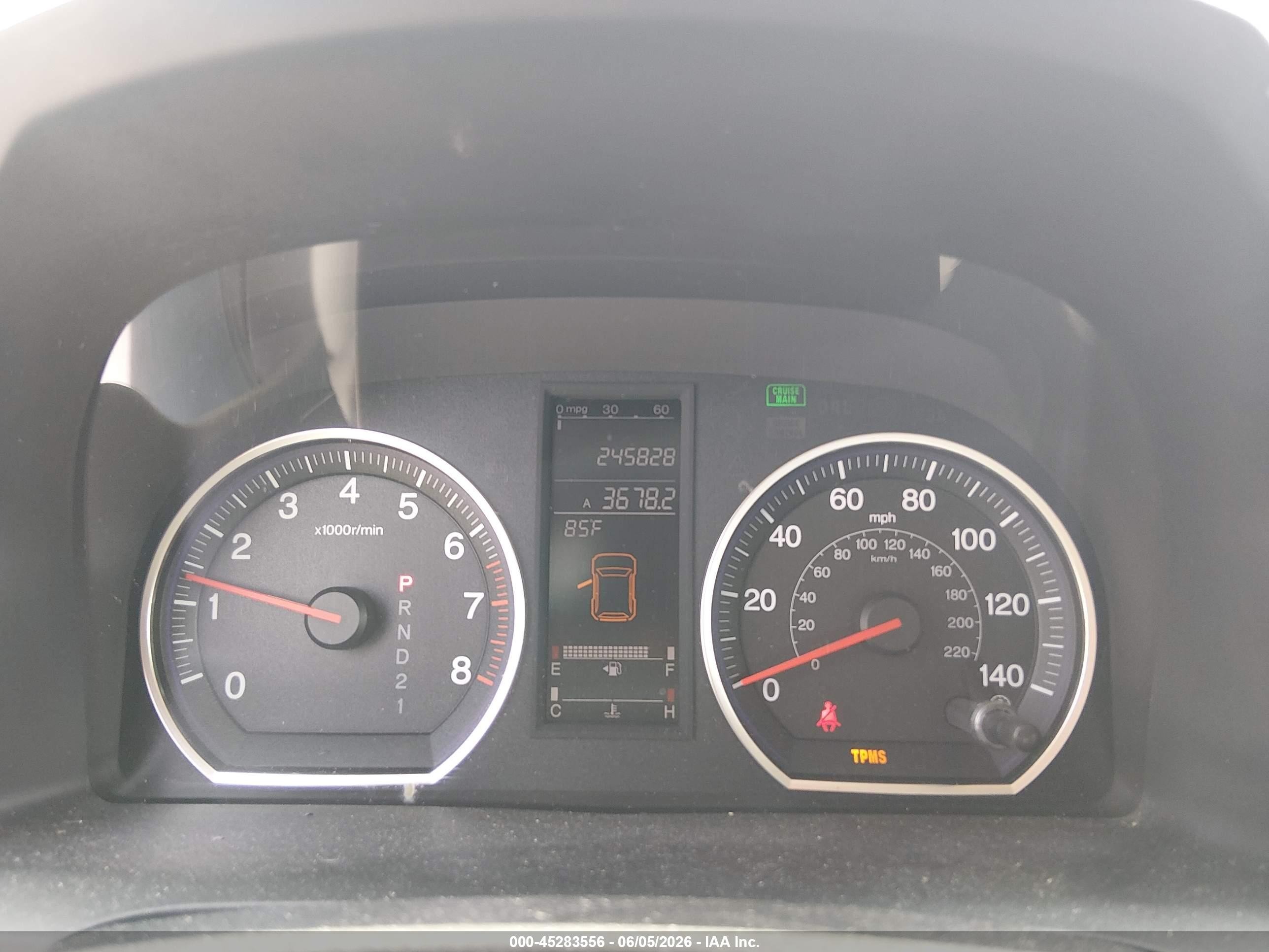 2008 Honda Cr-v Ex-l Красный vin: JHLRE48778C063806