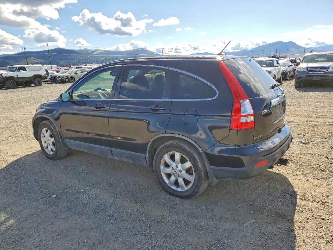 2008 Honda Cr-v Exl Black vin: JHLRE48778C068472