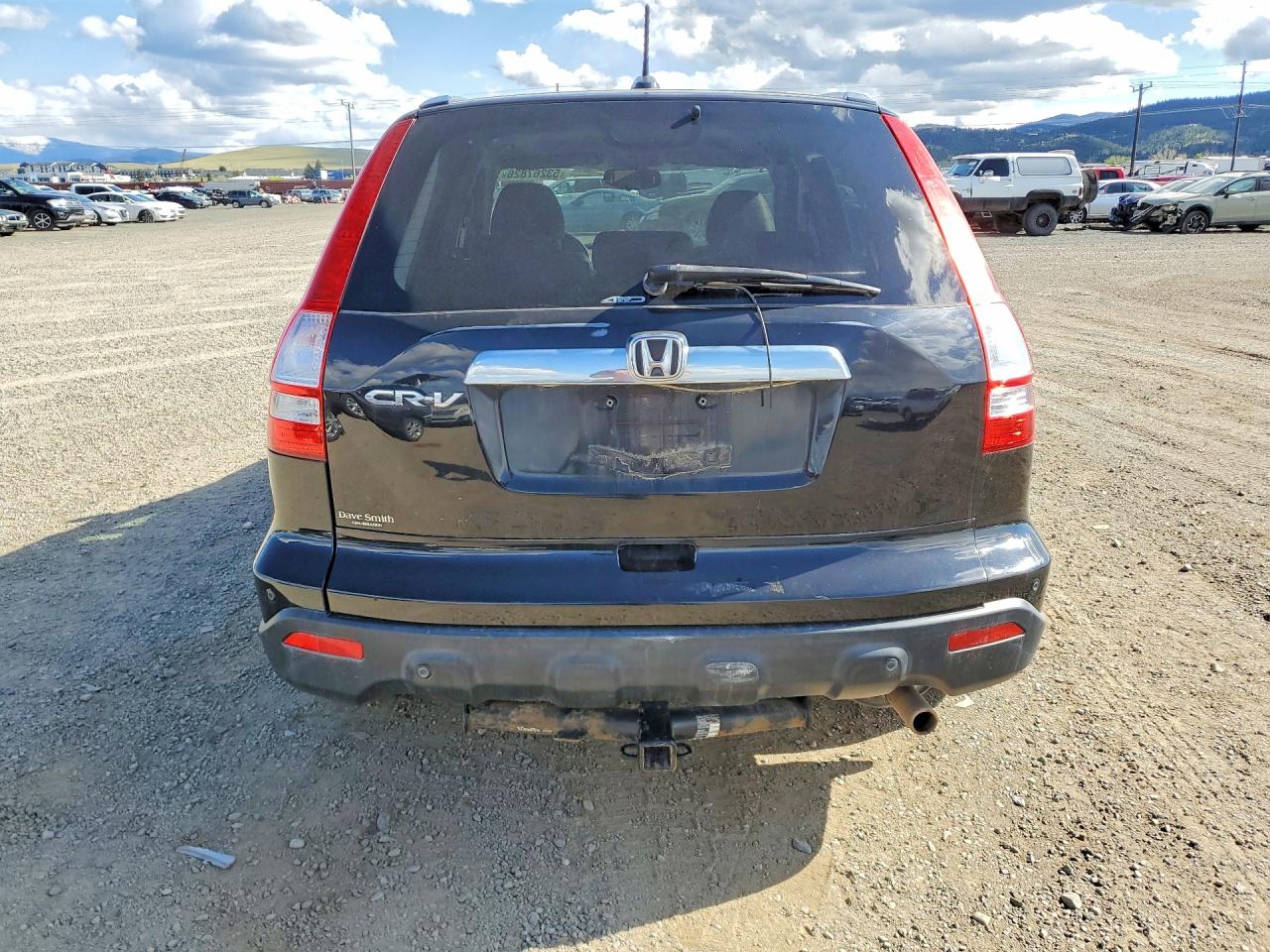 2008 Honda Cr-v Exl Black vin: JHLRE48778C068472