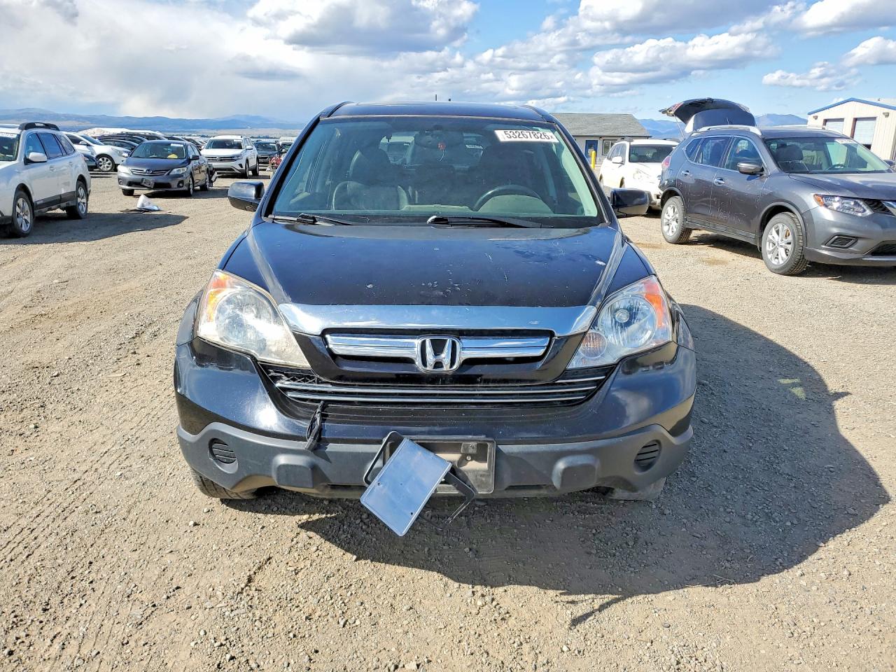 2008 Honda Cr-v Exl Black vin: JHLRE48778C068472