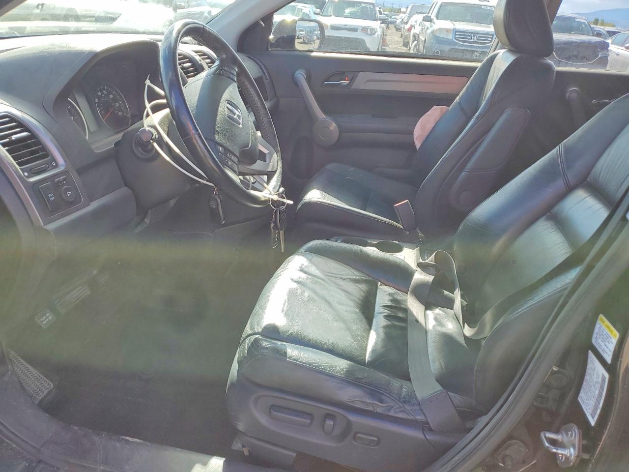 2008 Honda Cr-v Exl Black vin: JHLRE48778C068472