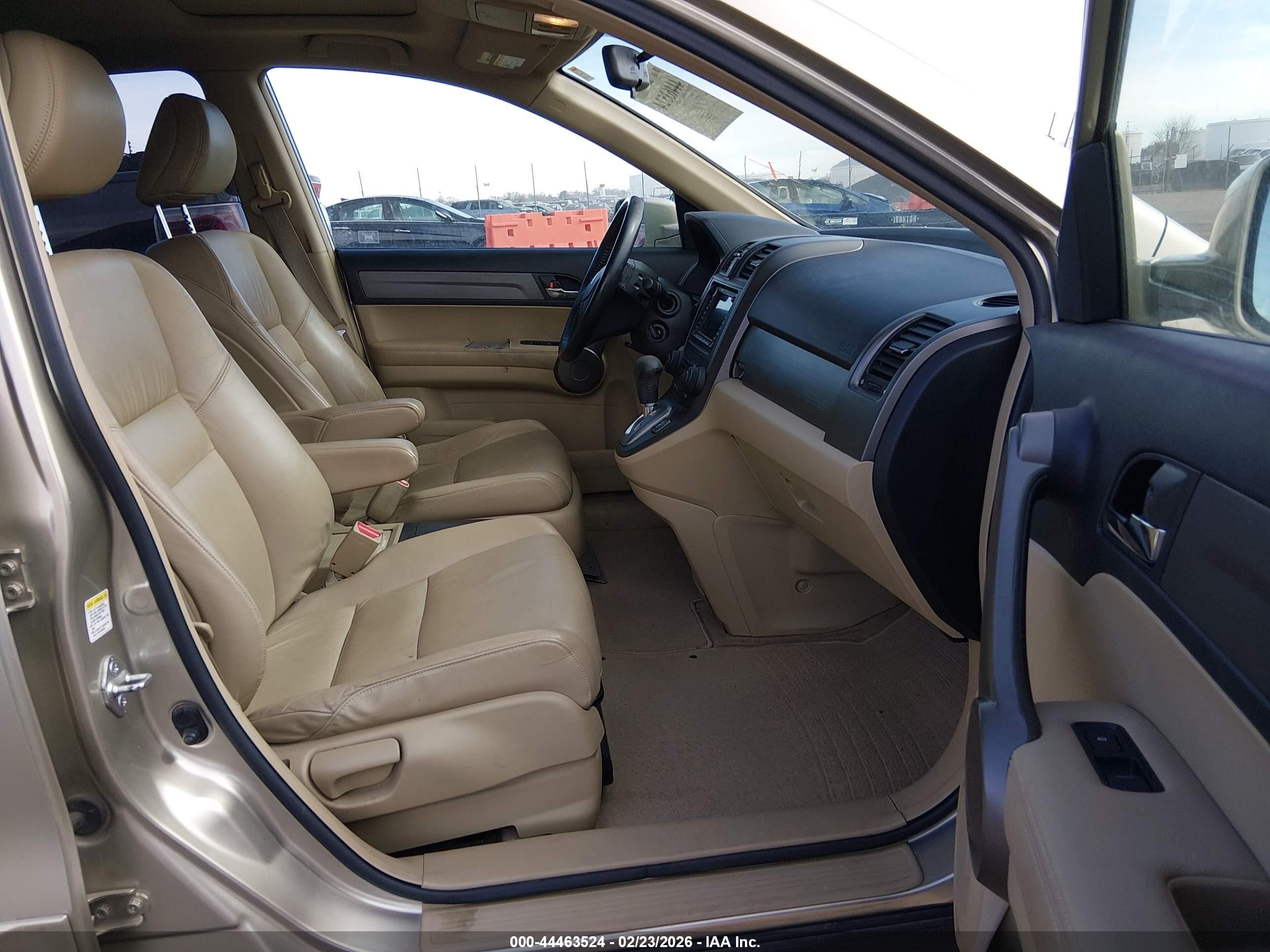 2009 Honda Cr-v Ex-l Gold vin: JHLRE48779C000285