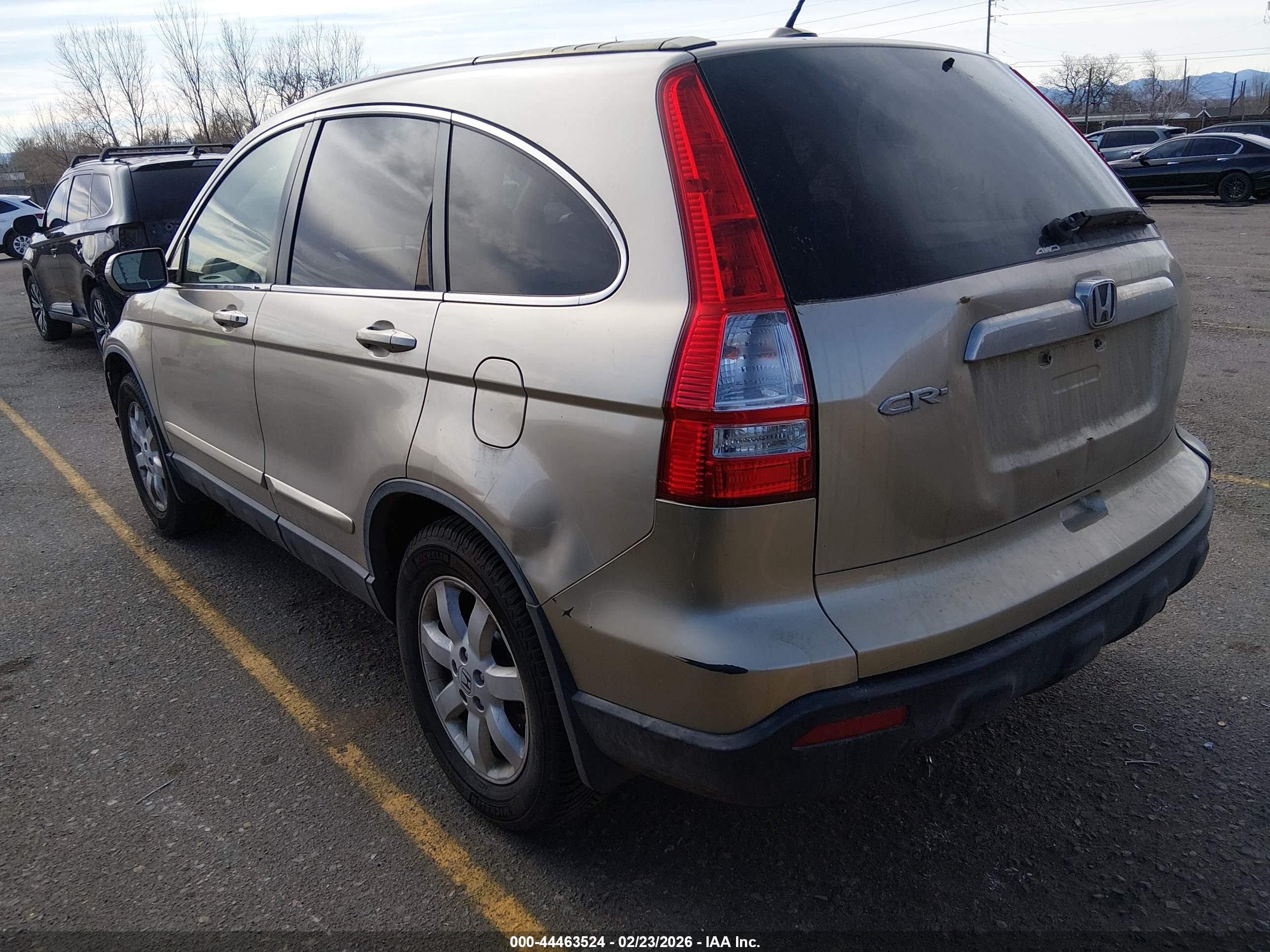 2009 Honda Cr-v Ex-l Gold vin: JHLRE48779C000285