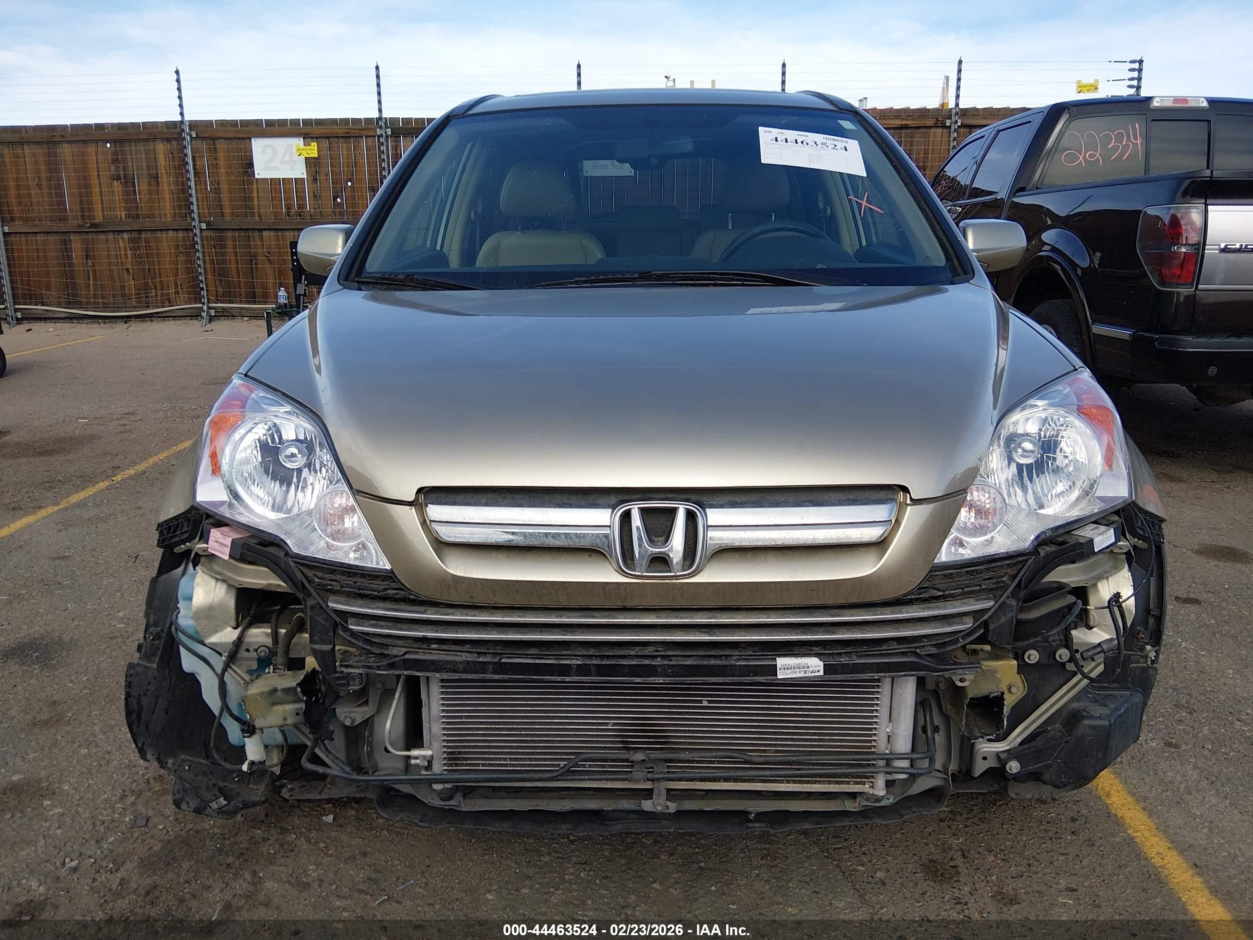2009 Honda Cr-v Ex-l Gold vin: JHLRE48779C000285