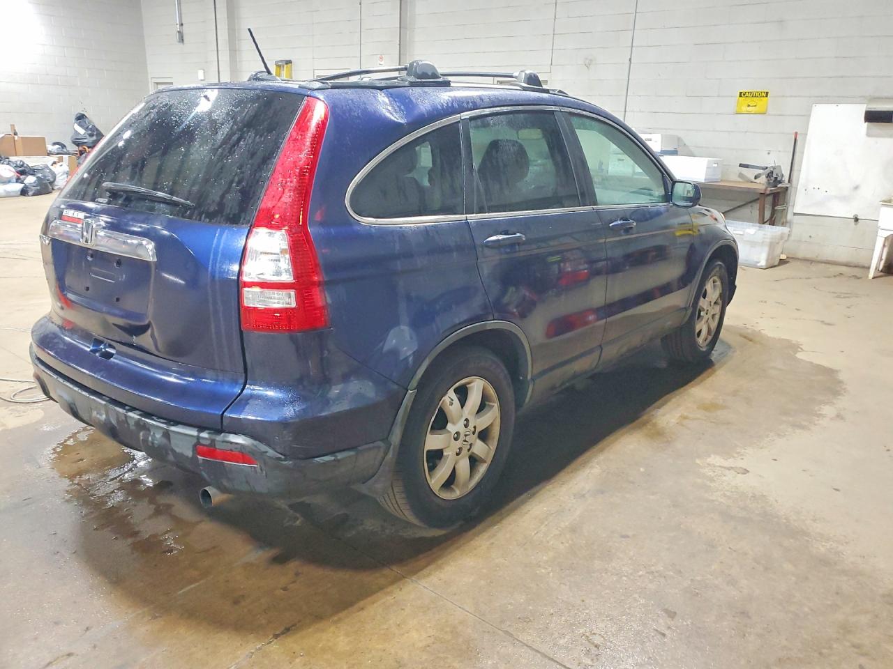 2009 Honda Cr-v Exl Синий vin: JHLRE48779C011366
