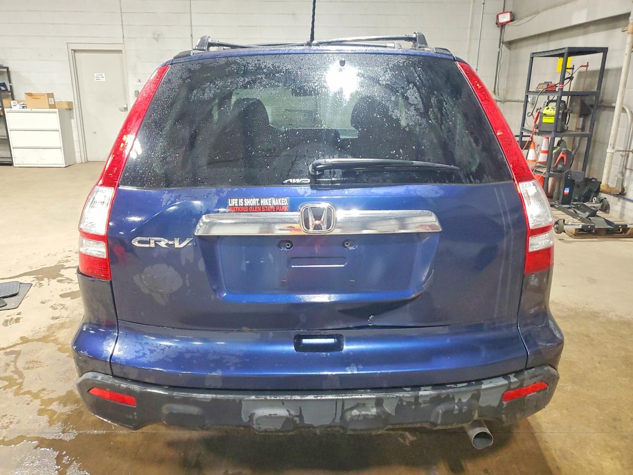 2009 Honda Cr-v Exl Синий vin: JHLRE48779C011366