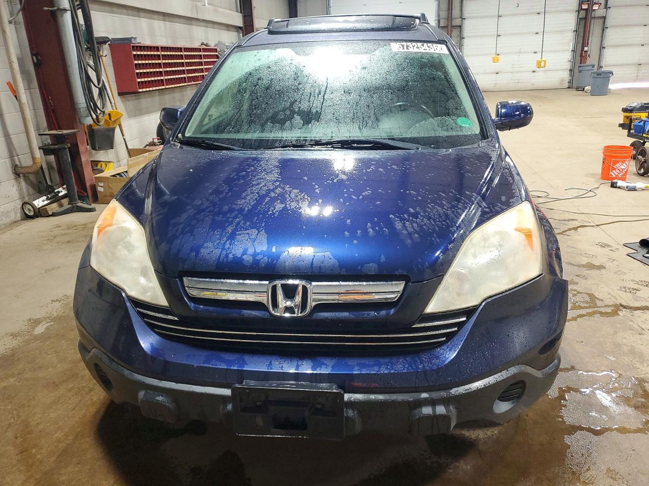 2009 Honda Cr-v Exl Синий vin: JHLRE48779C011366