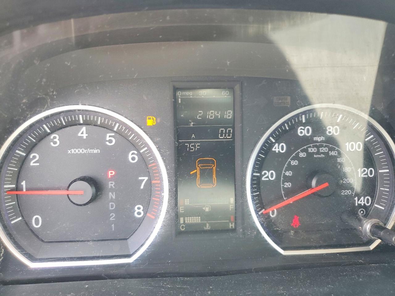 2009 Honda Cr-v Exl Blue vin: JHLRE48779C016759