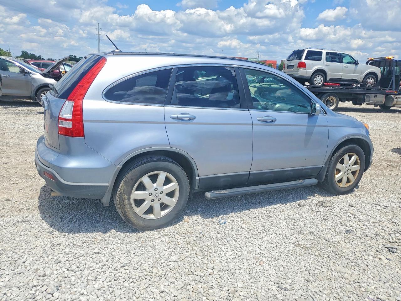 2009 Honda Cr-v Exl Blue vin: JHLRE48779C016759