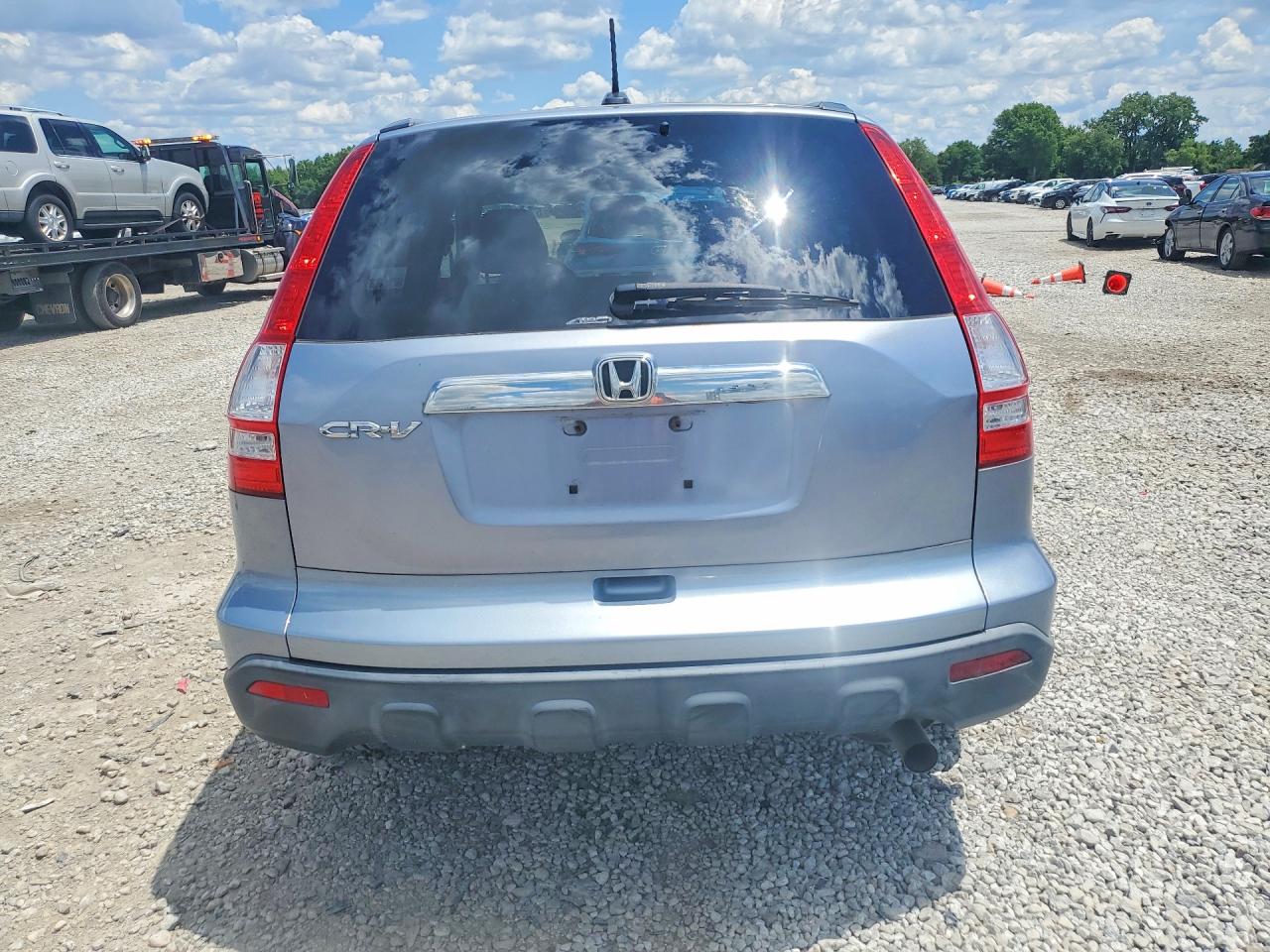 2009 Honda Cr-v Exl Blue vin: JHLRE48779C016759