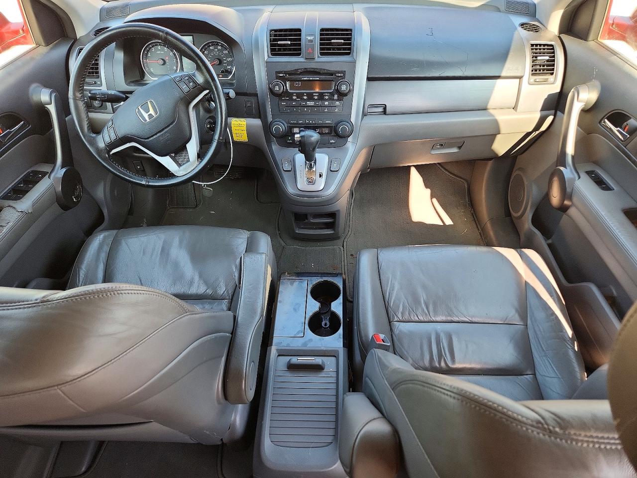 2009 Honda Cr-v Exl Burgundy vin: JHLRE48779C019984