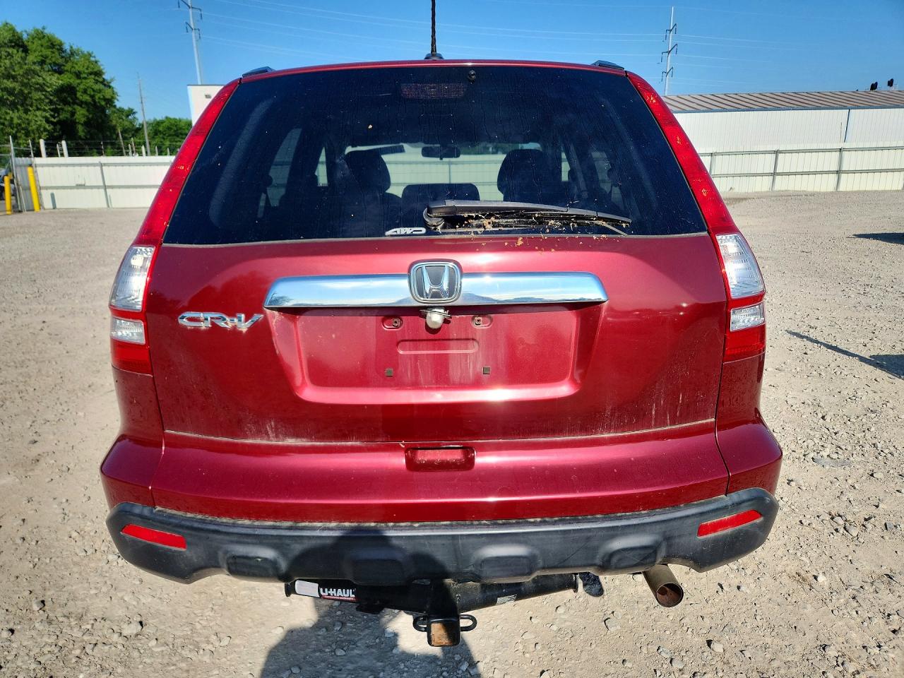 2009 Honda Cr-v Exl Burgundy vin: JHLRE48779C019984