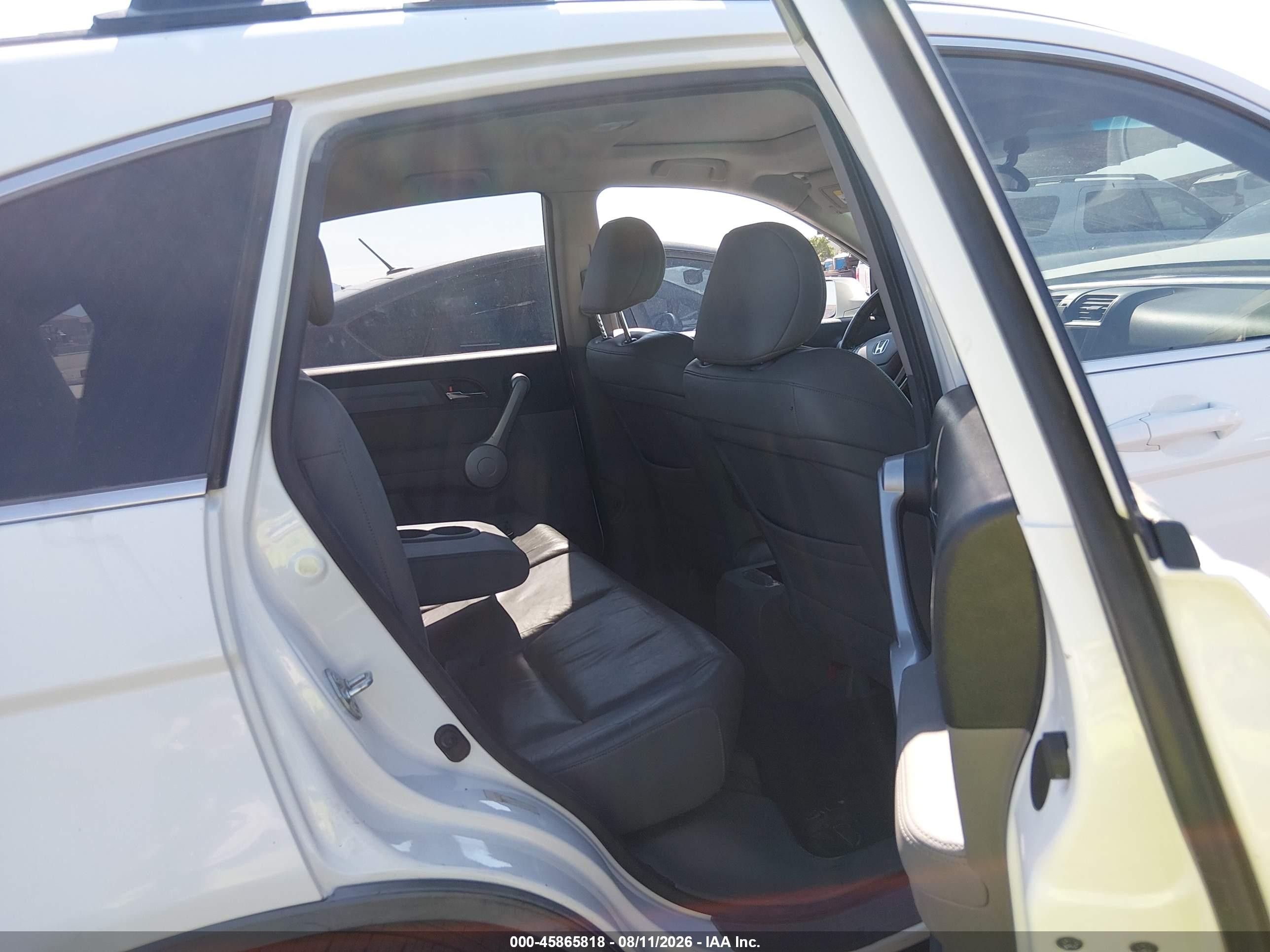 2007 Honda Cr-v Ex-l White vin: JHLRE48787C004939