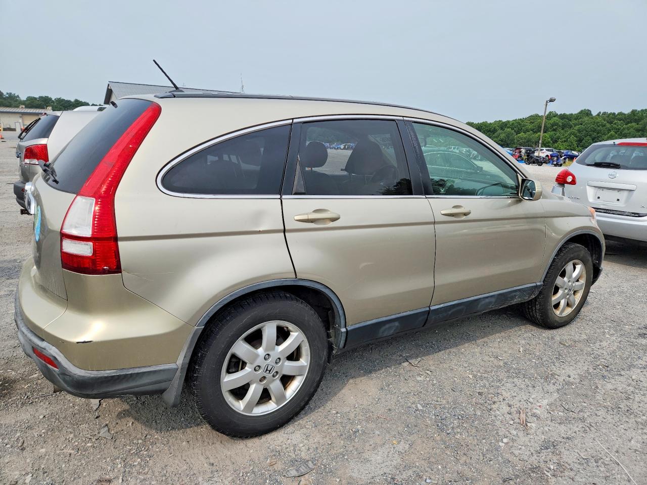 2007 Honda Cr-v Exl Gold vin: JHLRE48787C018985