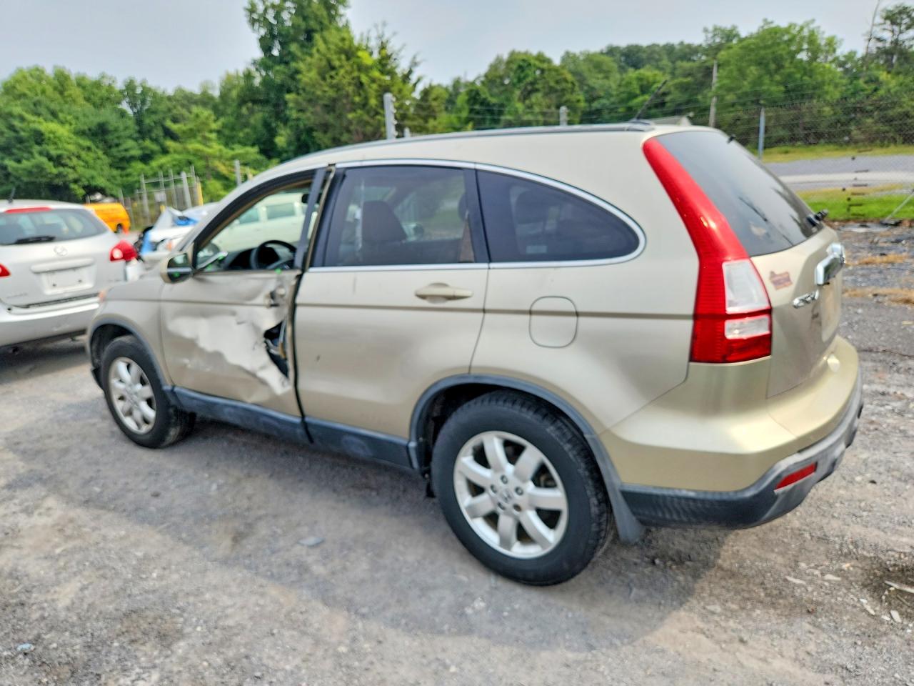 2007 Honda Cr-v Exl Gold vin: JHLRE48787C018985