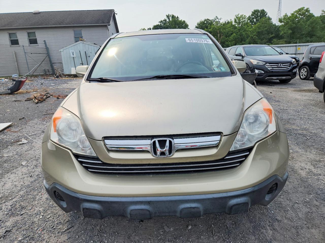 2007 Honda Cr-v Exl Gold vin: JHLRE48787C018985