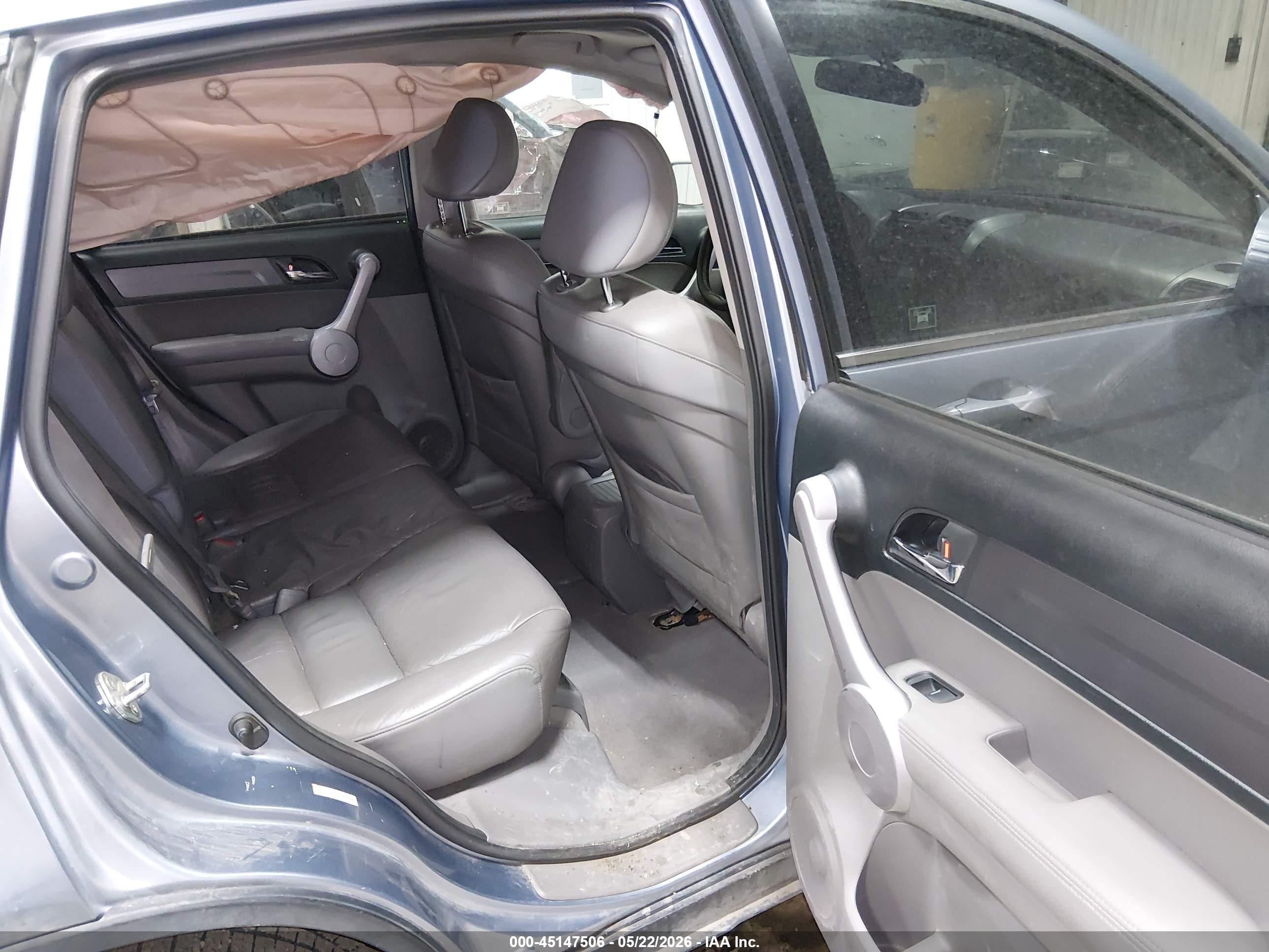 2007 Honda Cr-v Ex-l Blue vin: JHLRE48787C022504