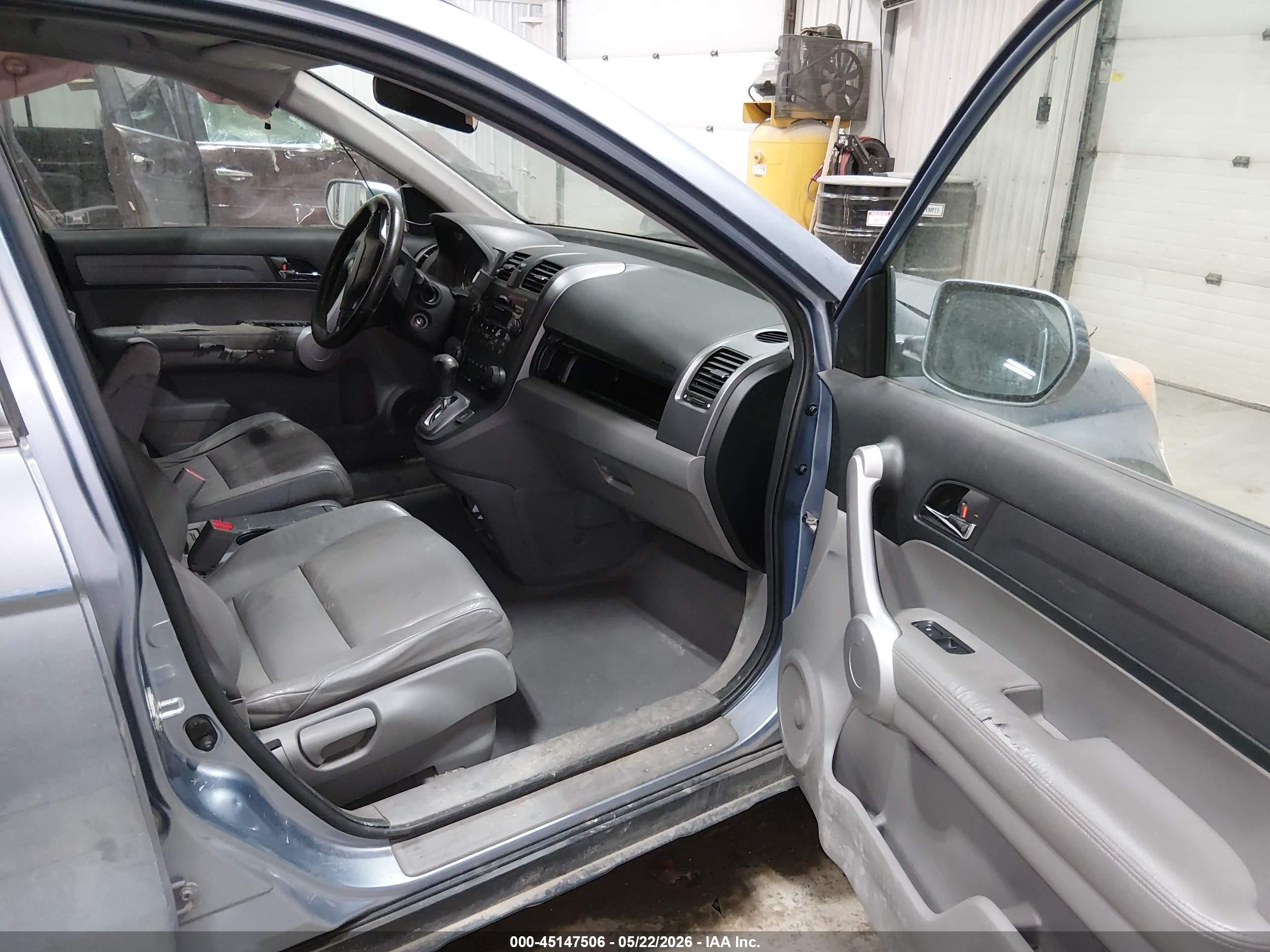 2007 Honda Cr-v Ex-l Blue vin: JHLRE48787C022504