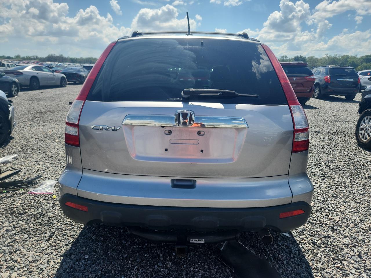 2007 Honda Cr-v Exl Silver vin: JHLRE48787C036287