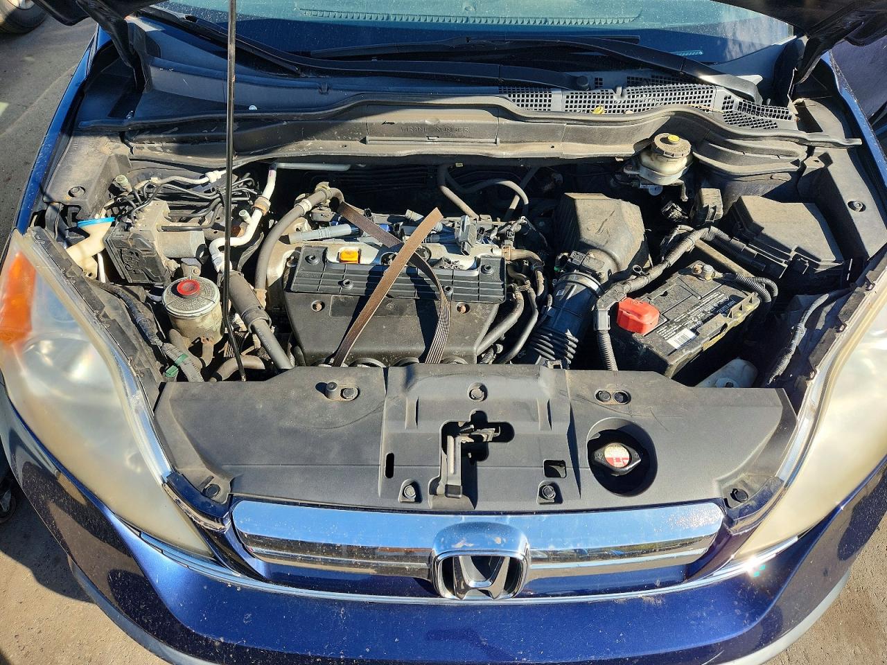 2007 Honda Cr-v Exl Blue vin: JHLRE48787C043661