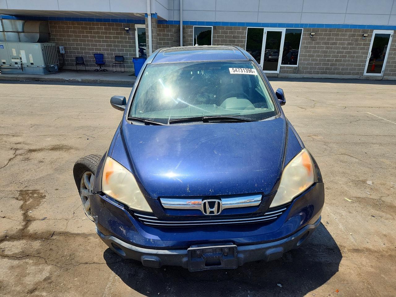 2007 Honda Cr-v Exl Blue vin: JHLRE48787C053638