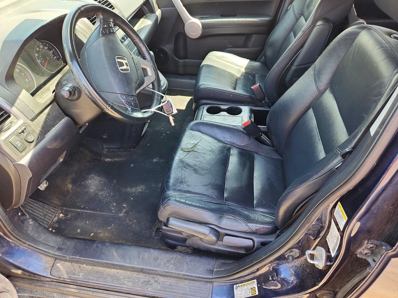 2007 Honda Cr-v Exl Blue vin: JHLRE48787C053638
