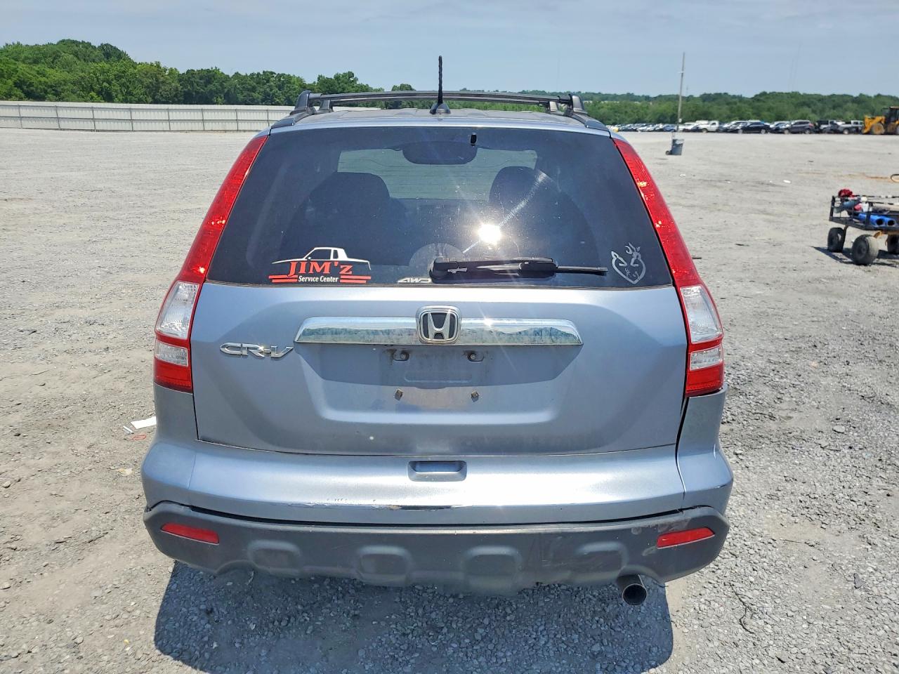 2007 Honda Cr-v Exl Blue vin: JHLRE48787C060475