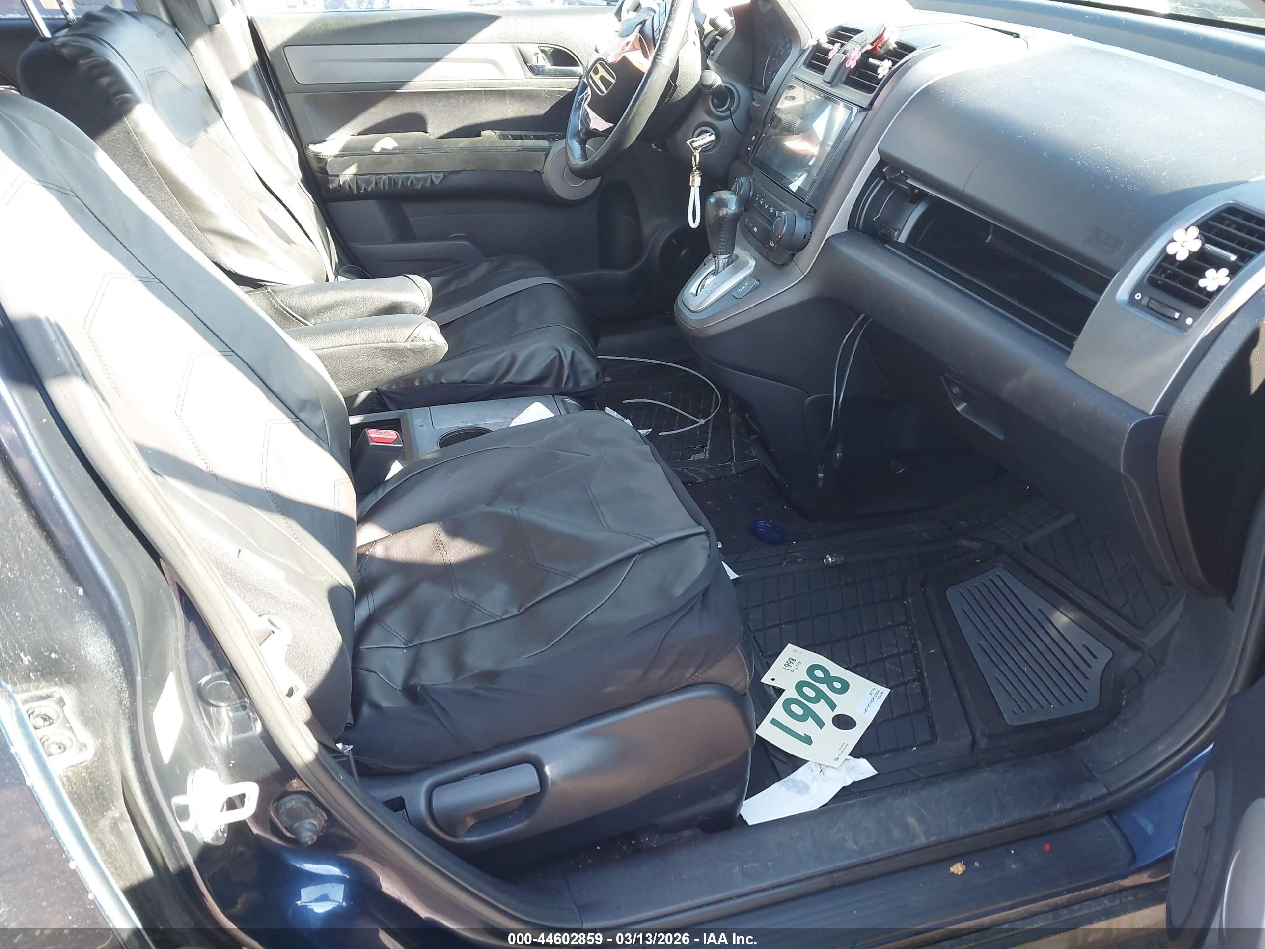 2007 Honda Cr-v Ex-l Blue vin: JHLRE48787C061688