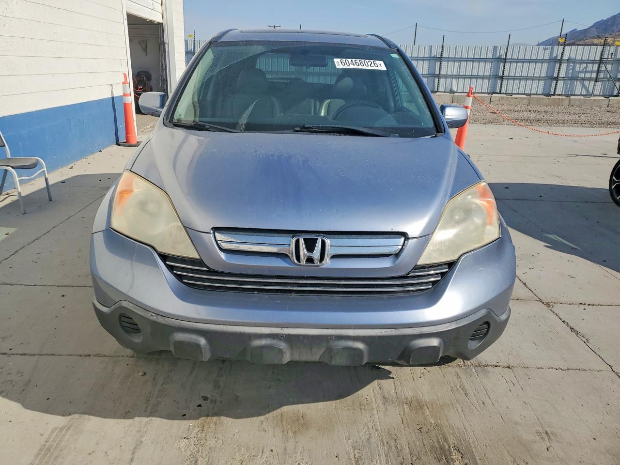 2007 Honda Cr-v Exl Blue vin: JHLRE48787C086901
