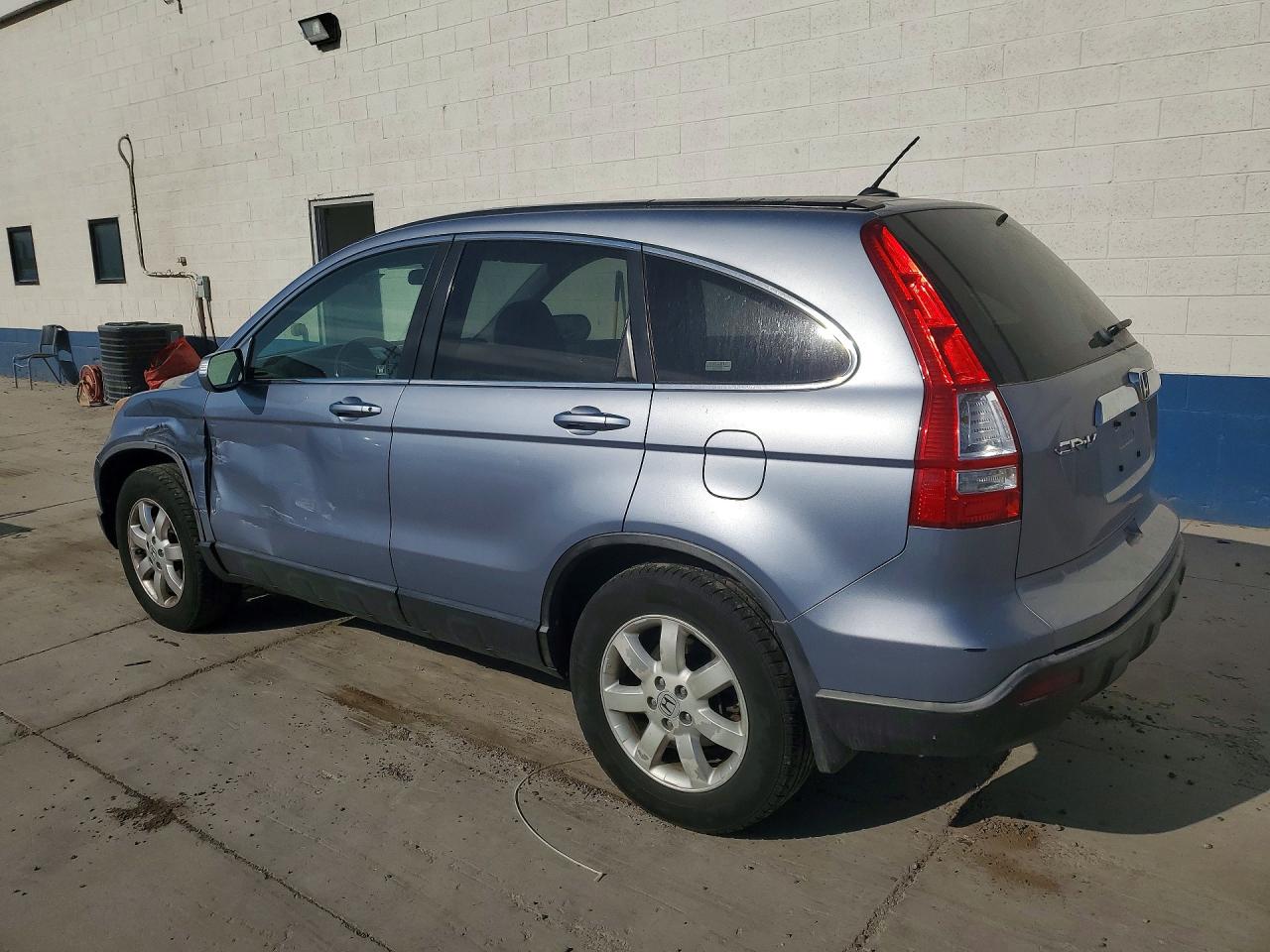 2007 Honda Cr-v Exl Blue vin: JHLRE48787C086901