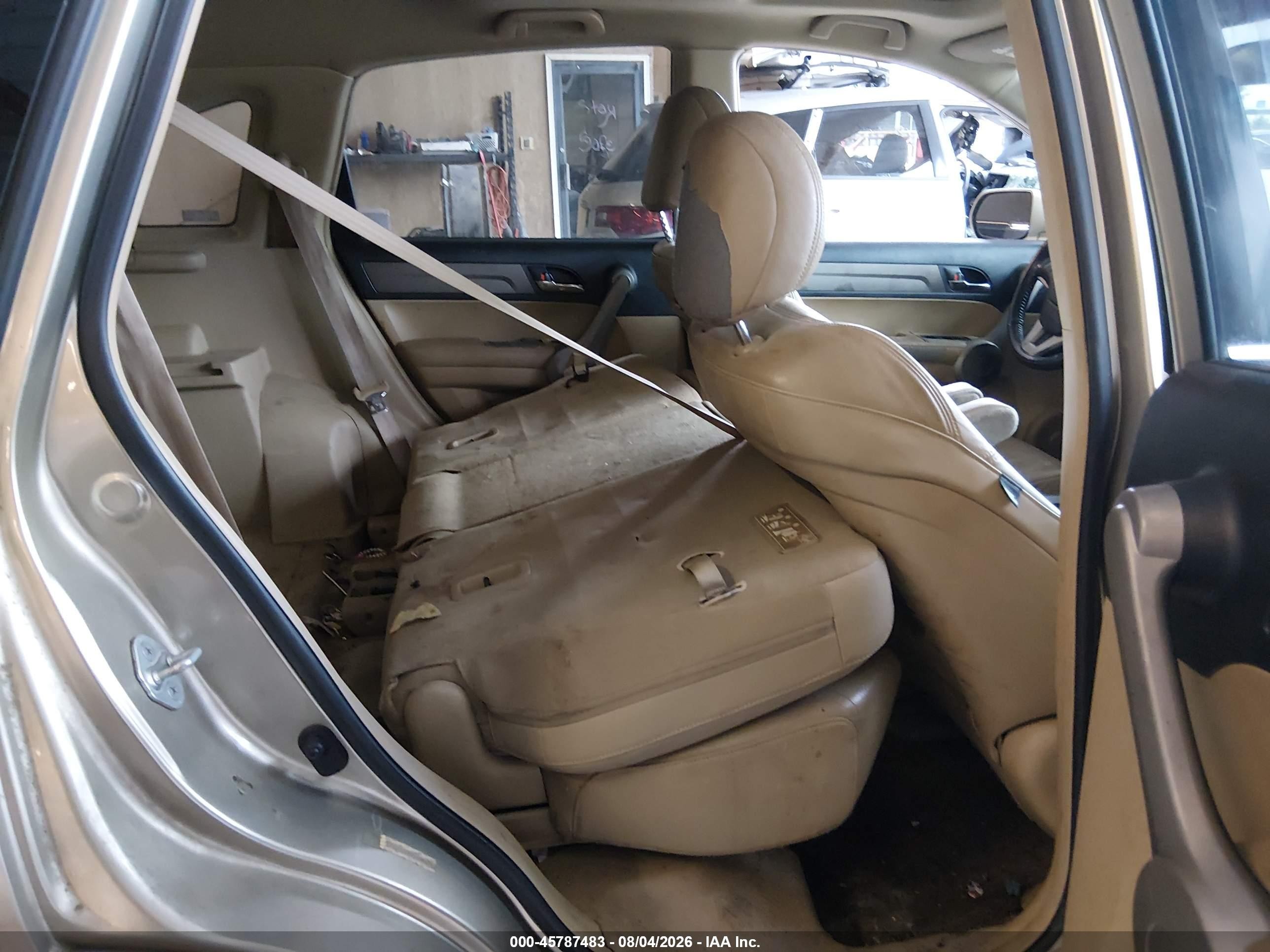 2007 Honda Cr-v Ex-l Gold vin: JHLRE48787C088177
