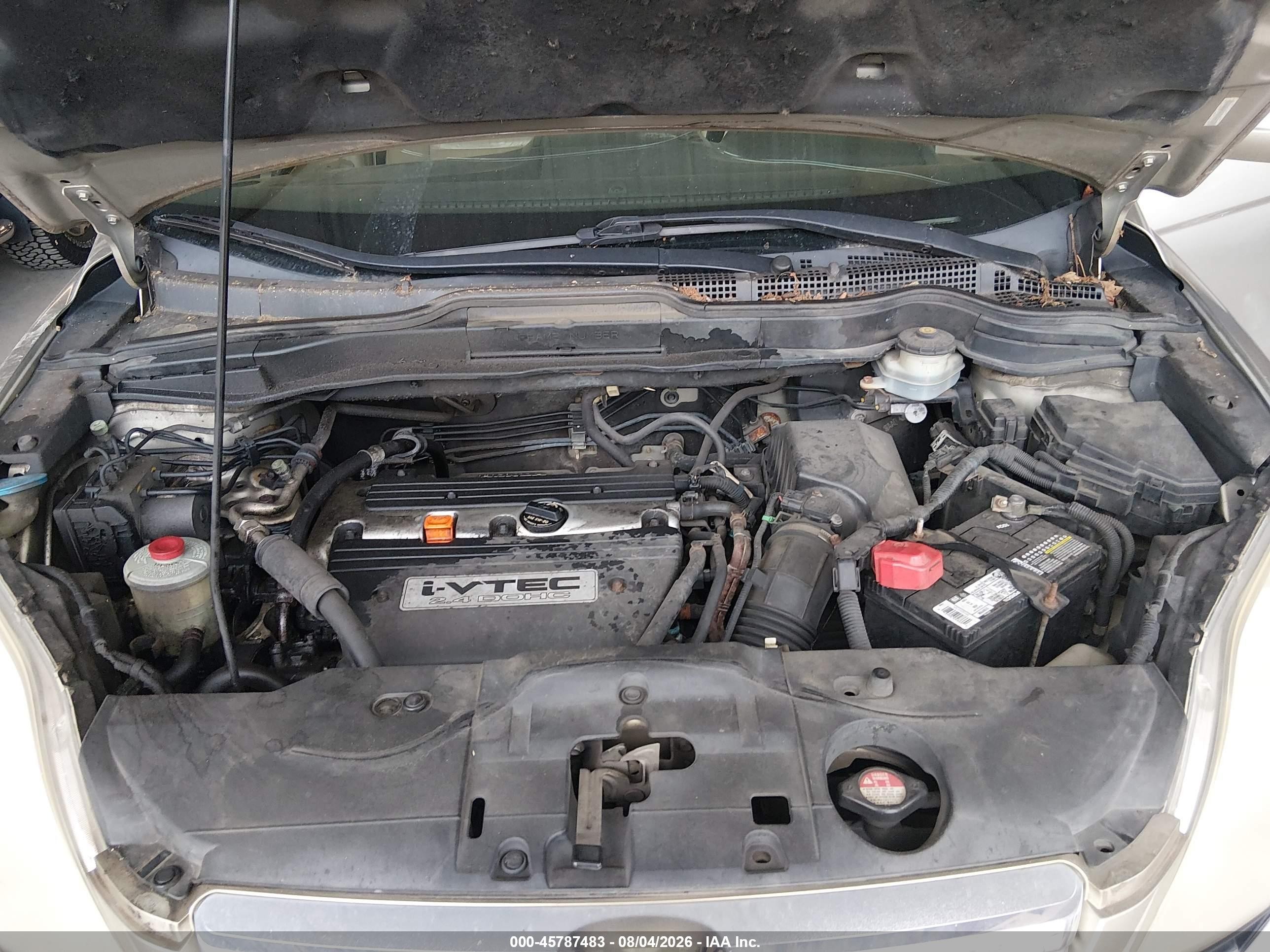 2007 Honda Cr-v Ex-l Gold vin: JHLRE48787C088177