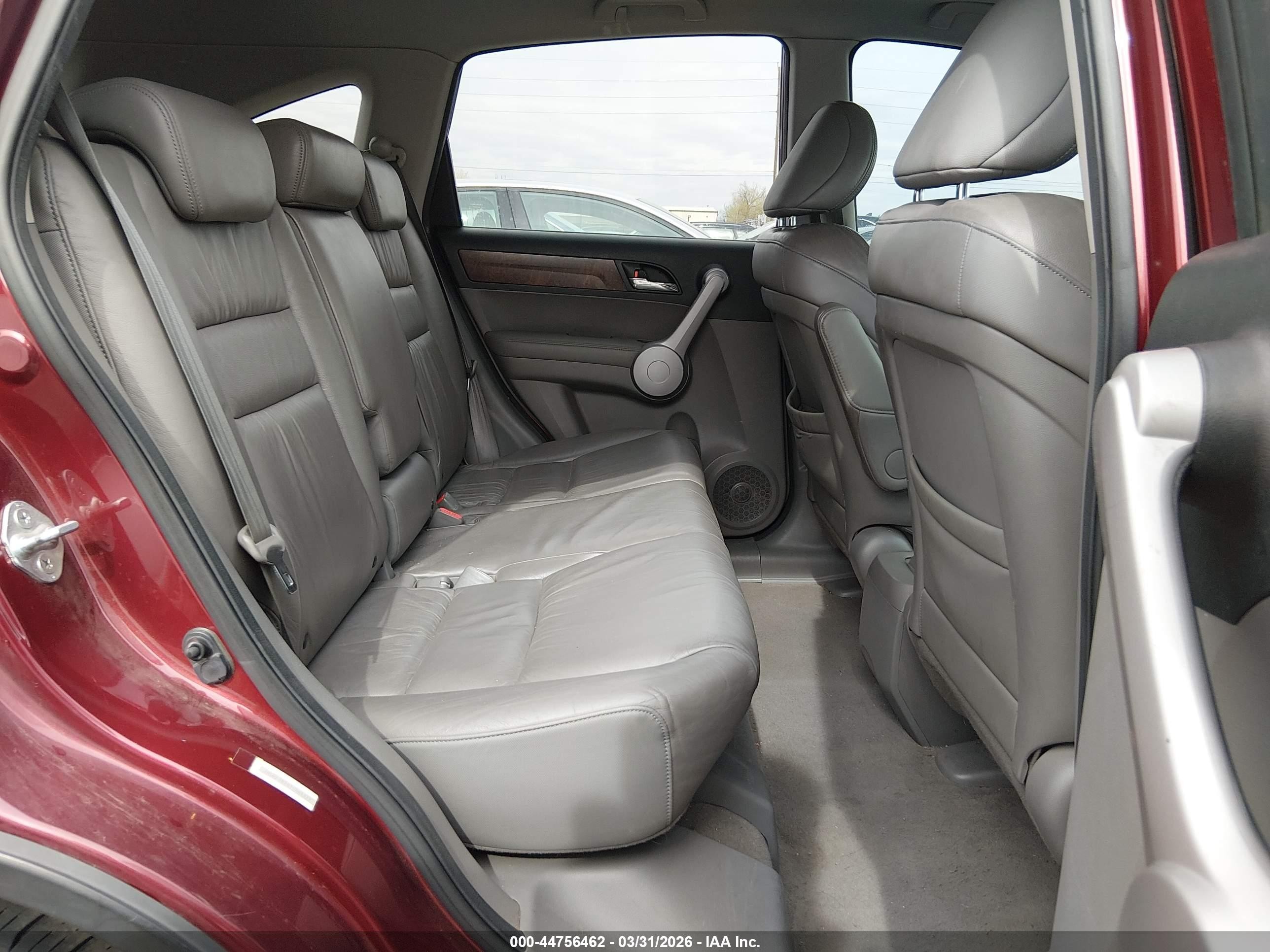 2007 Honda Cr-v Ex-l Maroon vin: JHLRE48787C088311