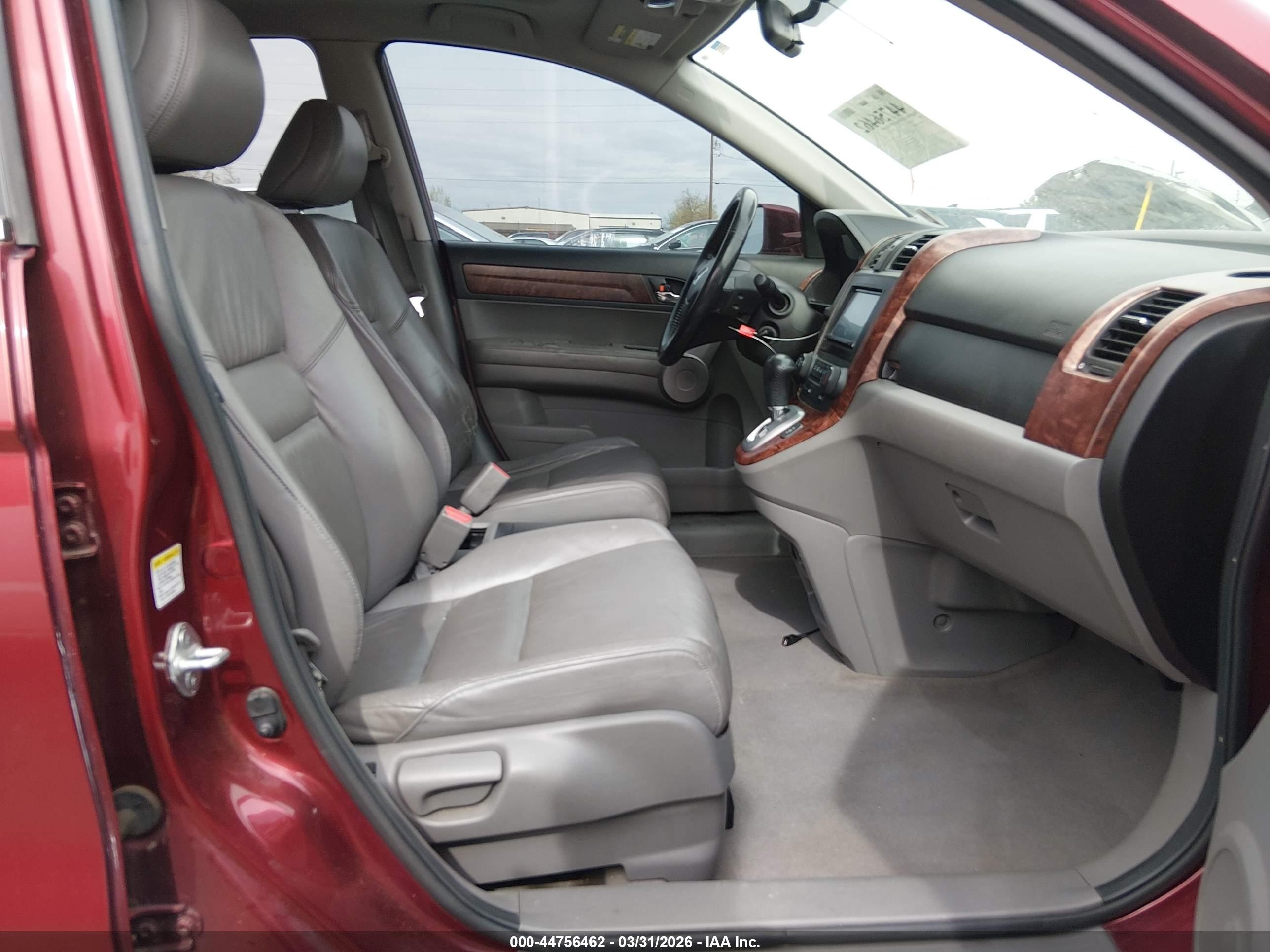 2007 Honda Cr-v Ex-l Maroon vin: JHLRE48787C088311