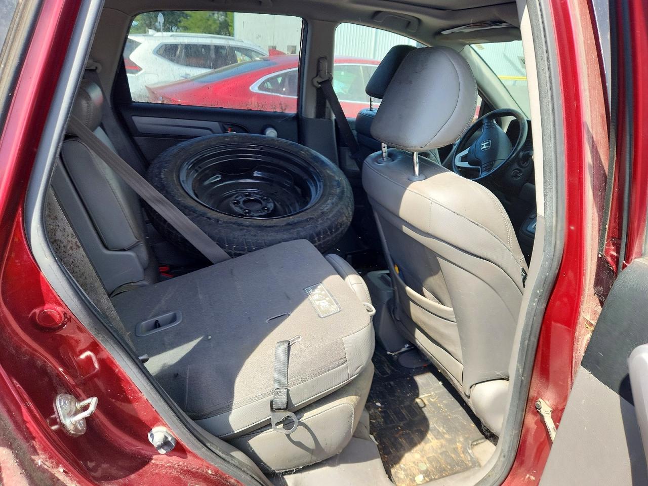 2007 Honda Cr-v Exl Red vin: JHLRE48787C122585