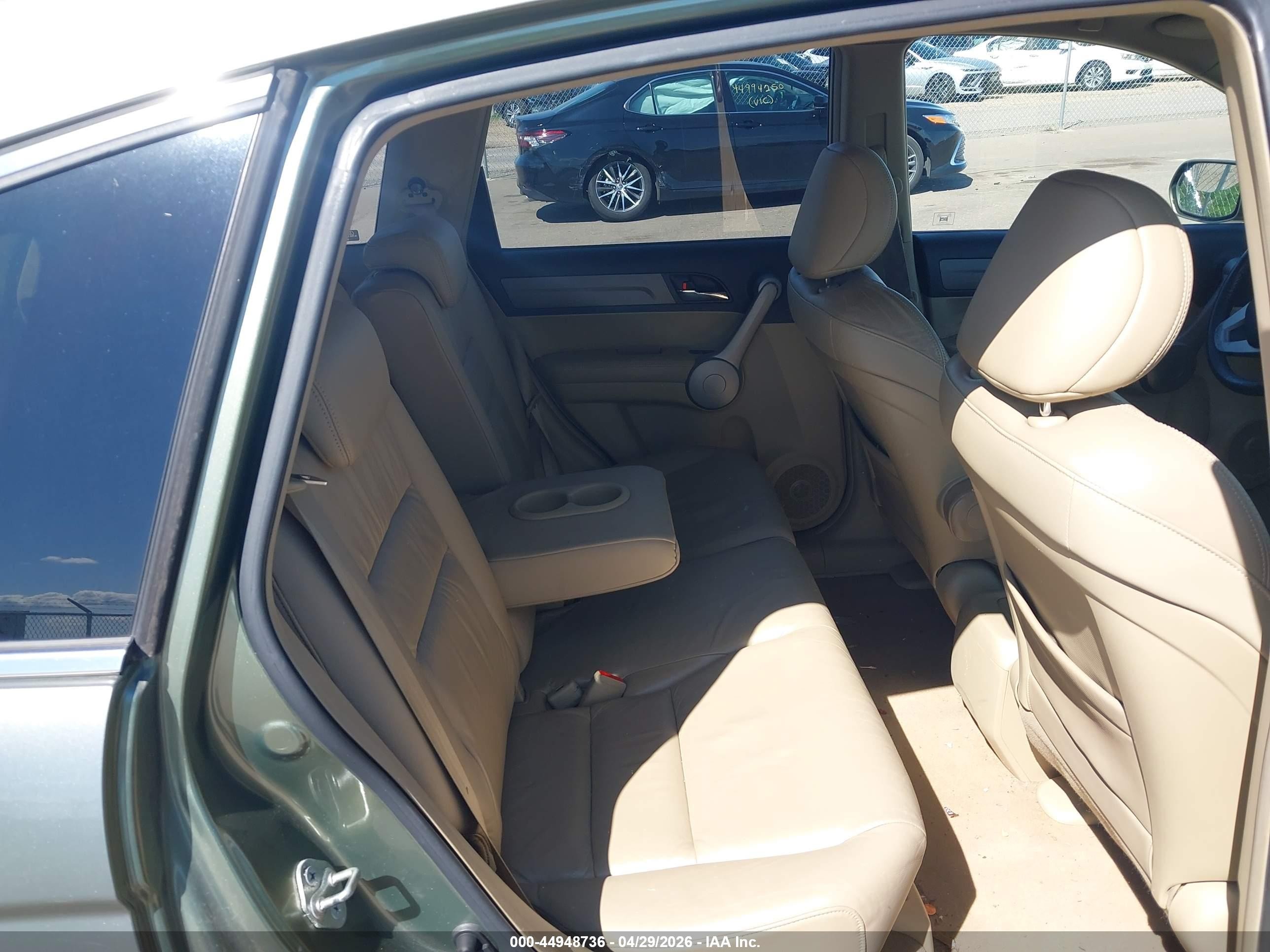 2007 Honda Cr-v Ex-l Green vin: JHLRE48787C122828