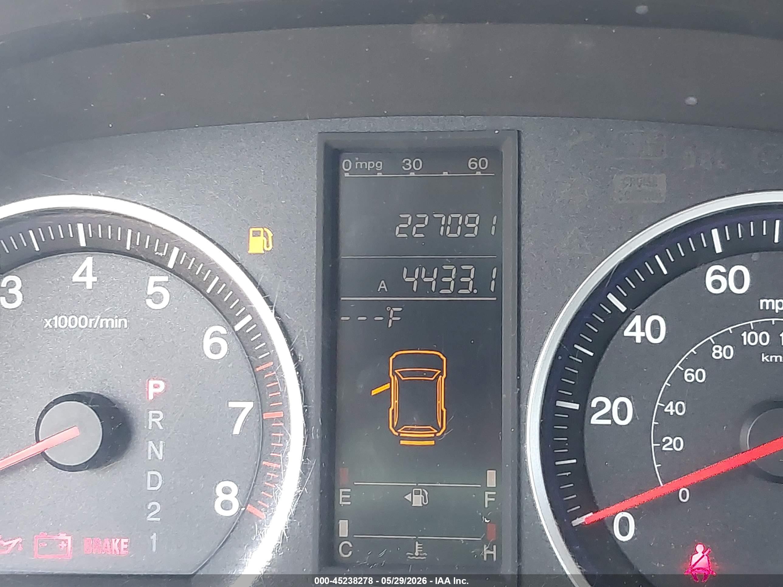 2008 Honda Cr-v Ex-l Blue vin: JHLRE48788C028143