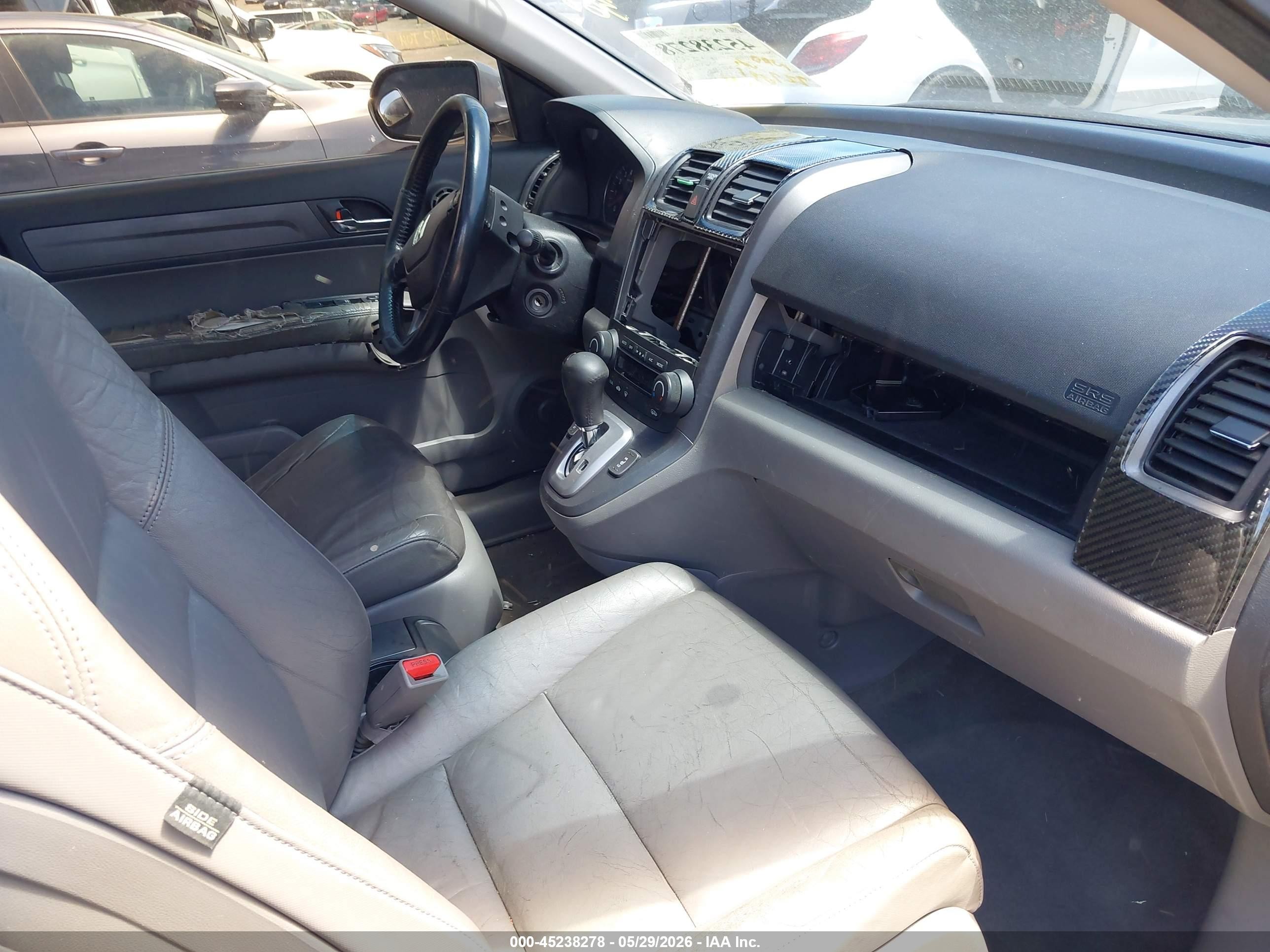 2008 Honda Cr-v Ex-l Blue vin: JHLRE48788C028143